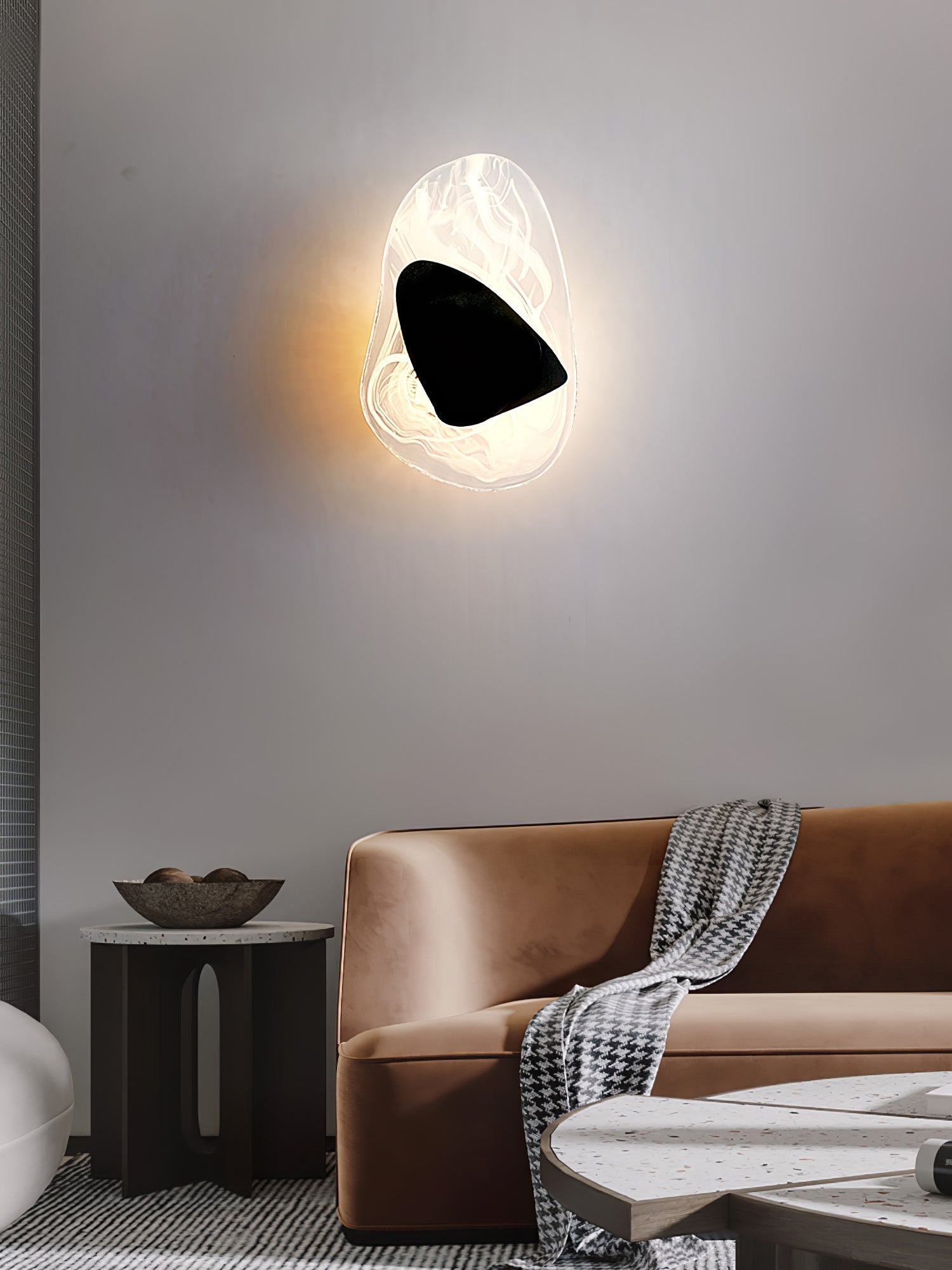 Blind Premium Nordic Art Glass Wall Lamp - Letslighting