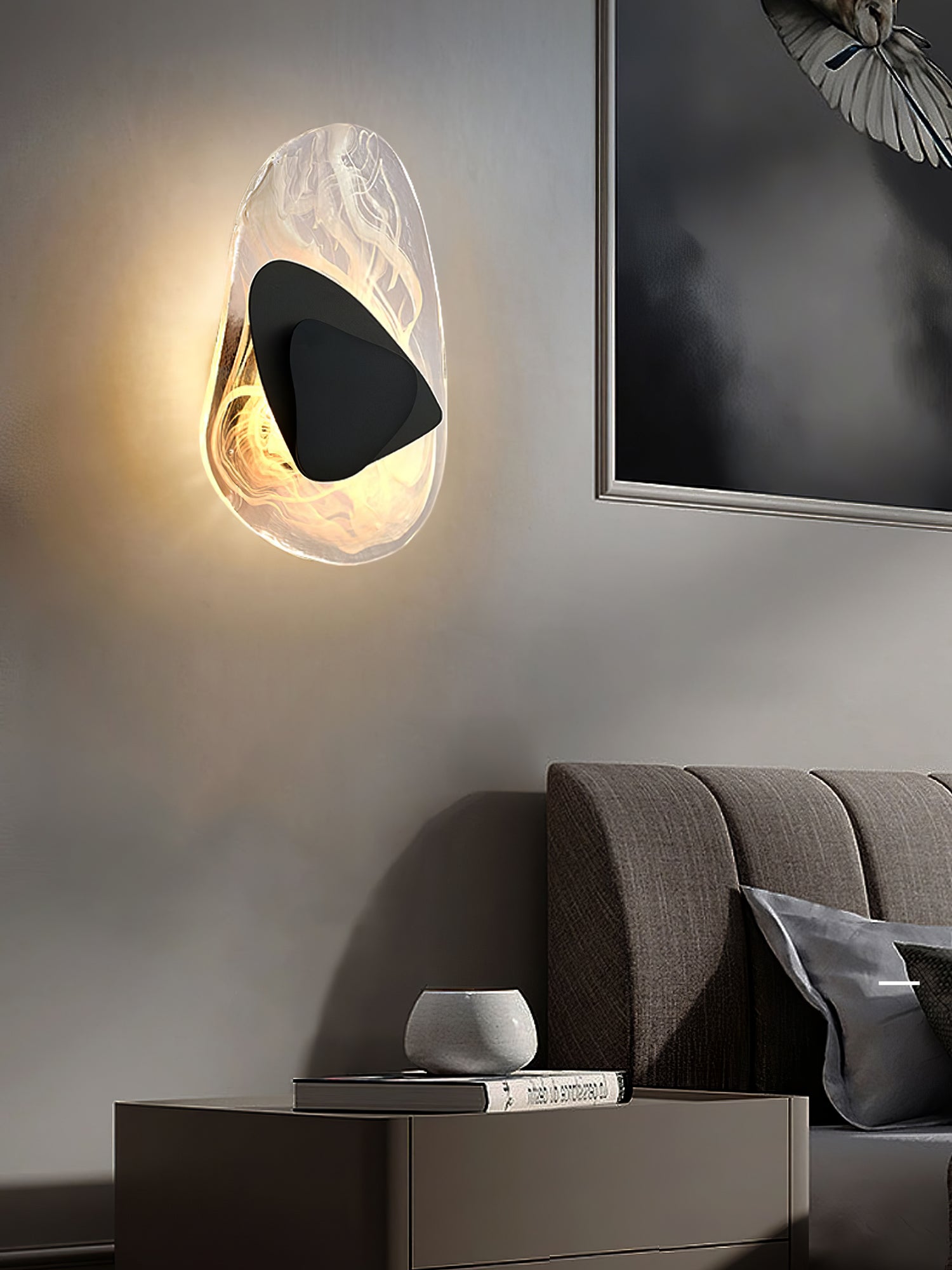Blind Premium Nordic Art Glass Wall Lamp - Letslighting