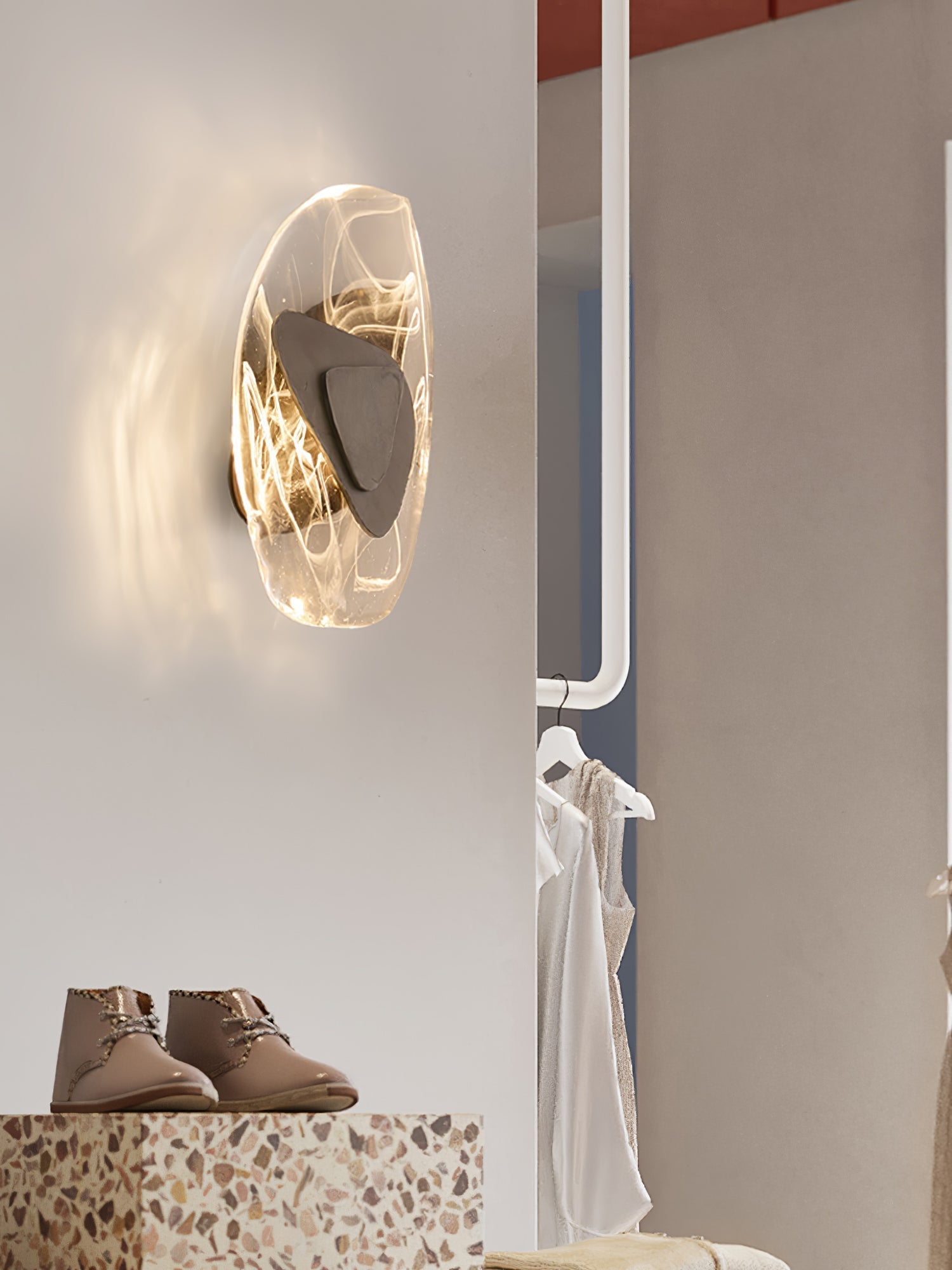 Blind Premium Nordic Art Glass Wall Lamp - Letslighting