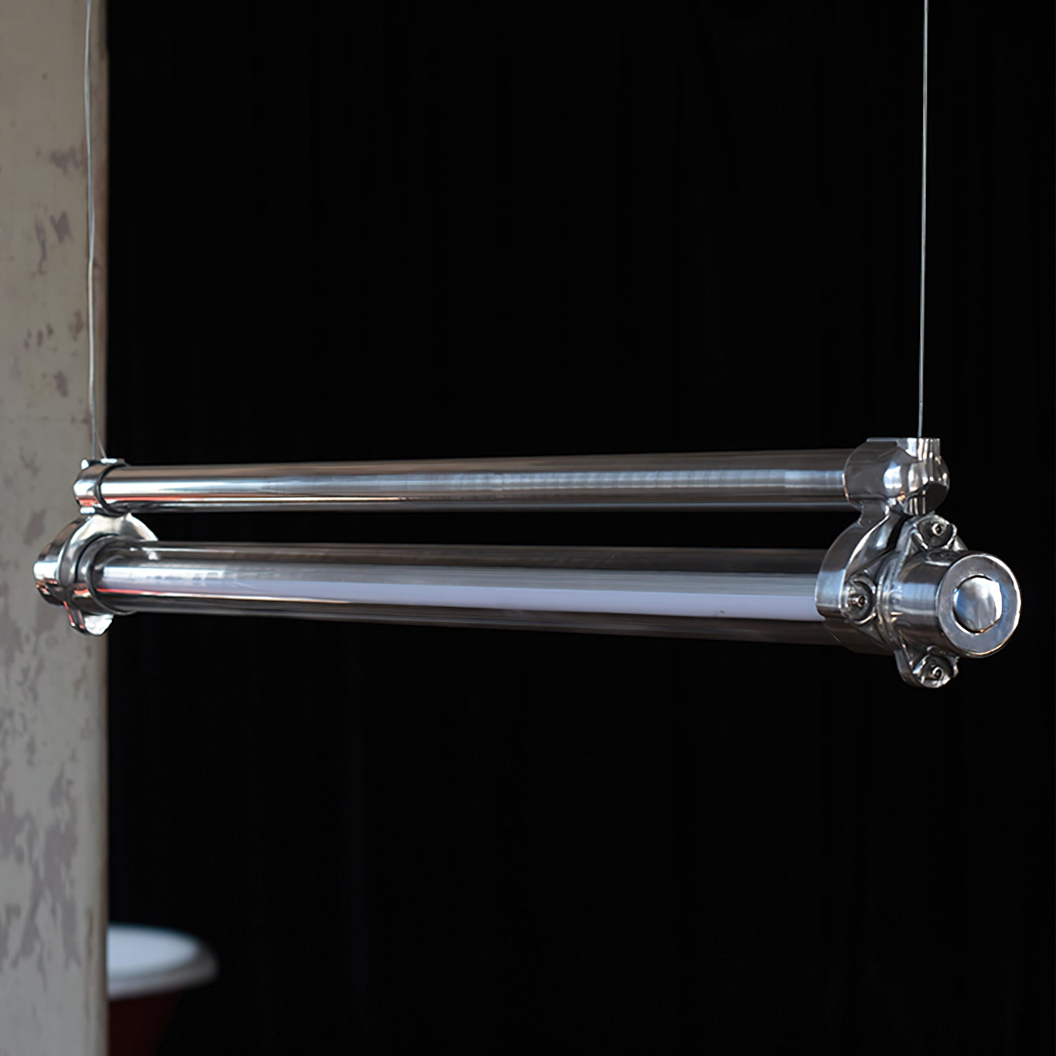 Ciel Industrial Tube Acrylic Pendant Light - Letslighting