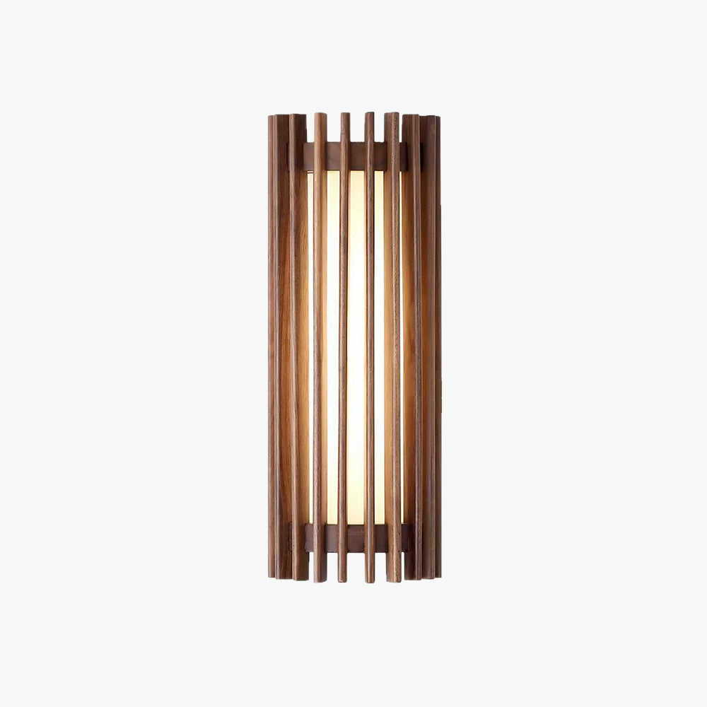 Muto Walnut Indoor Wall Lamp