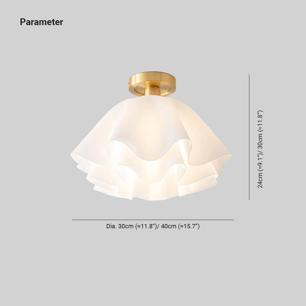 Valentina Ceiling Light Flower-Shape