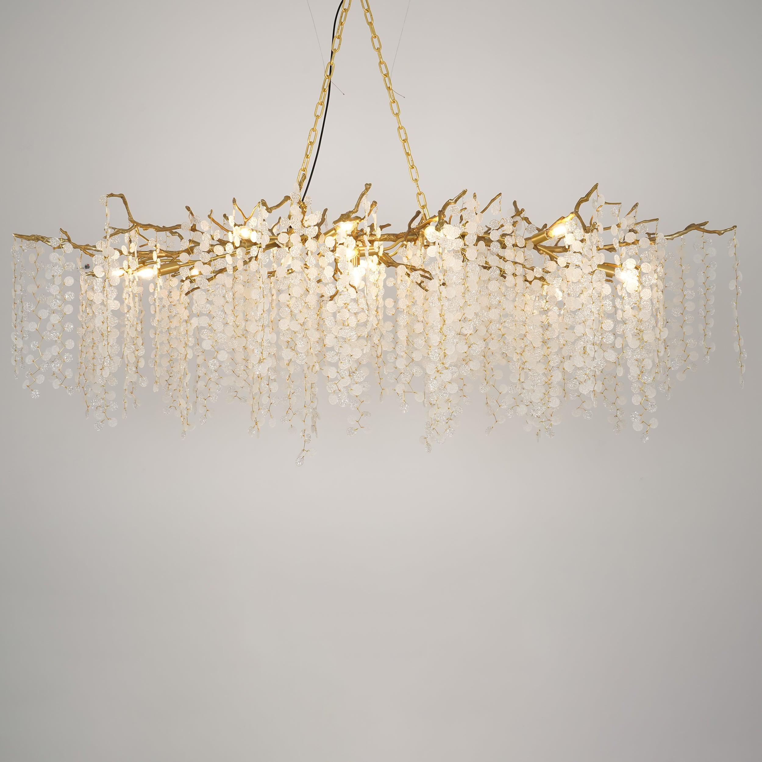 Lustra Pendant Lamp Crystal Dewdrop - Letslighting