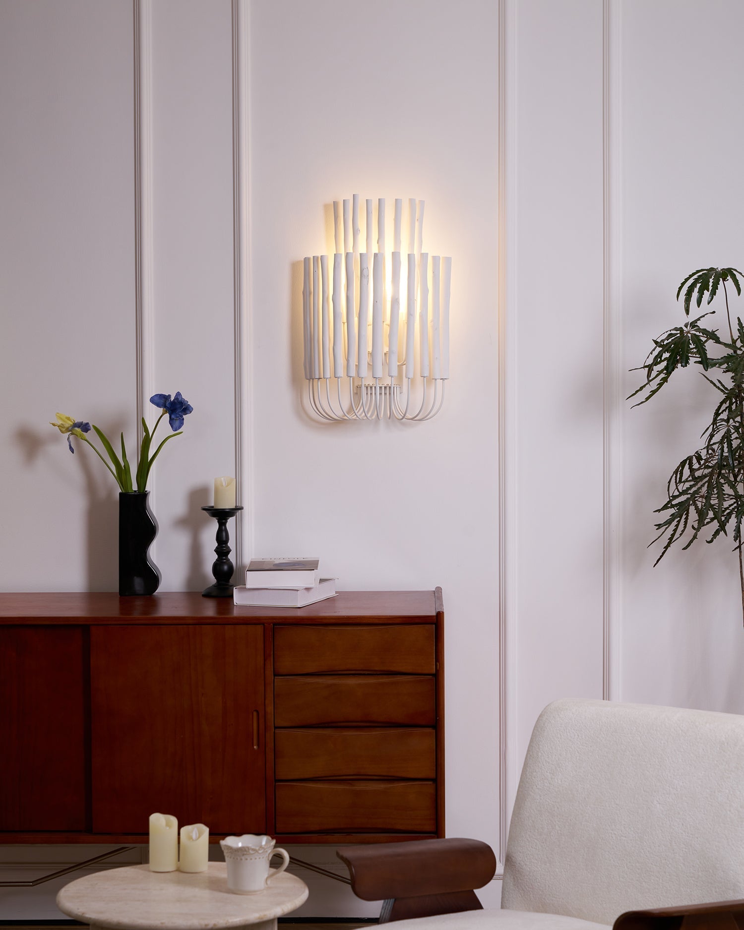 Vasilora Individual Creativity Art Wood Wall Lamp - Letslighting