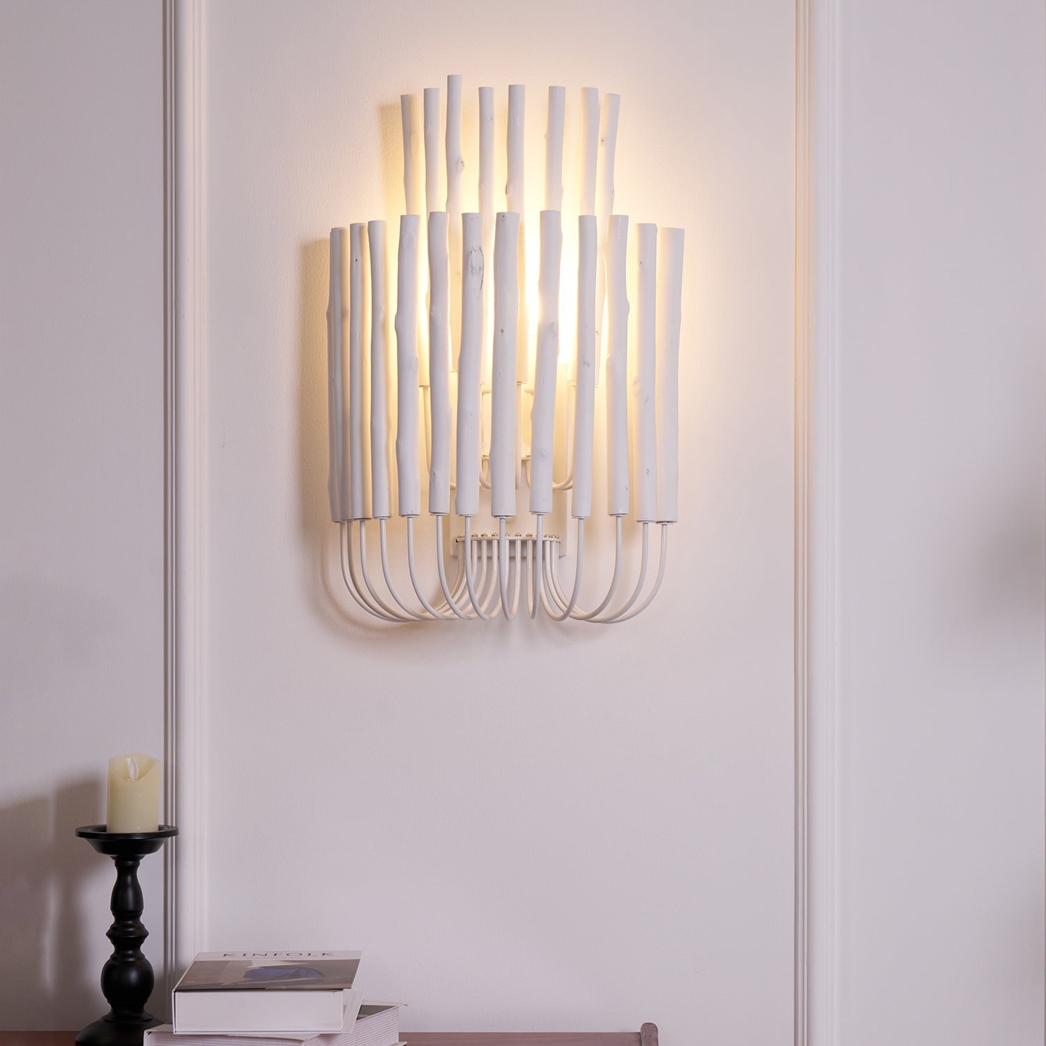 Vasilora Individual Creativity Art Wood Wall Lamp - Letslighting