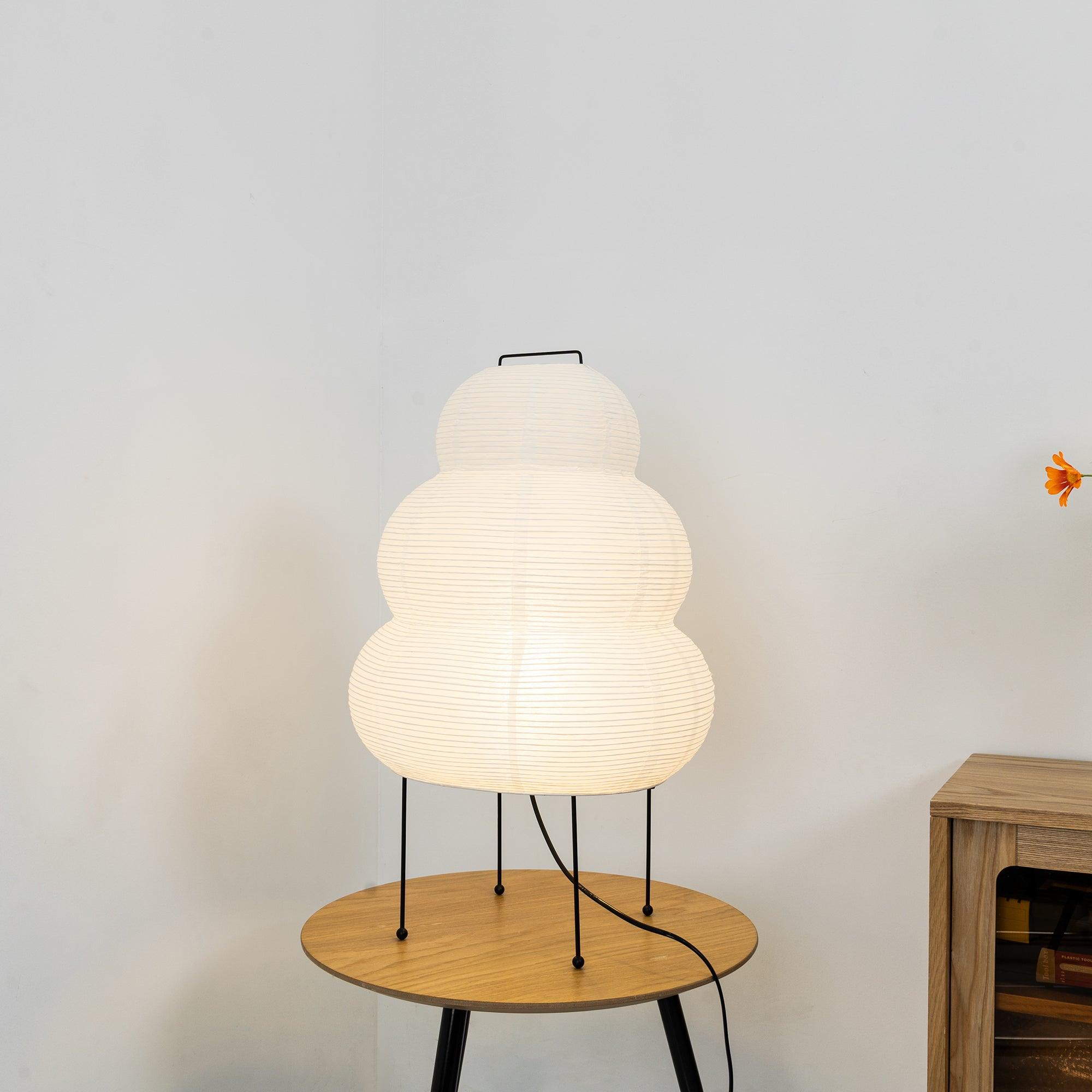 Tranquilux Paper Japanese-Inspired Table Lamp - Letslighting
