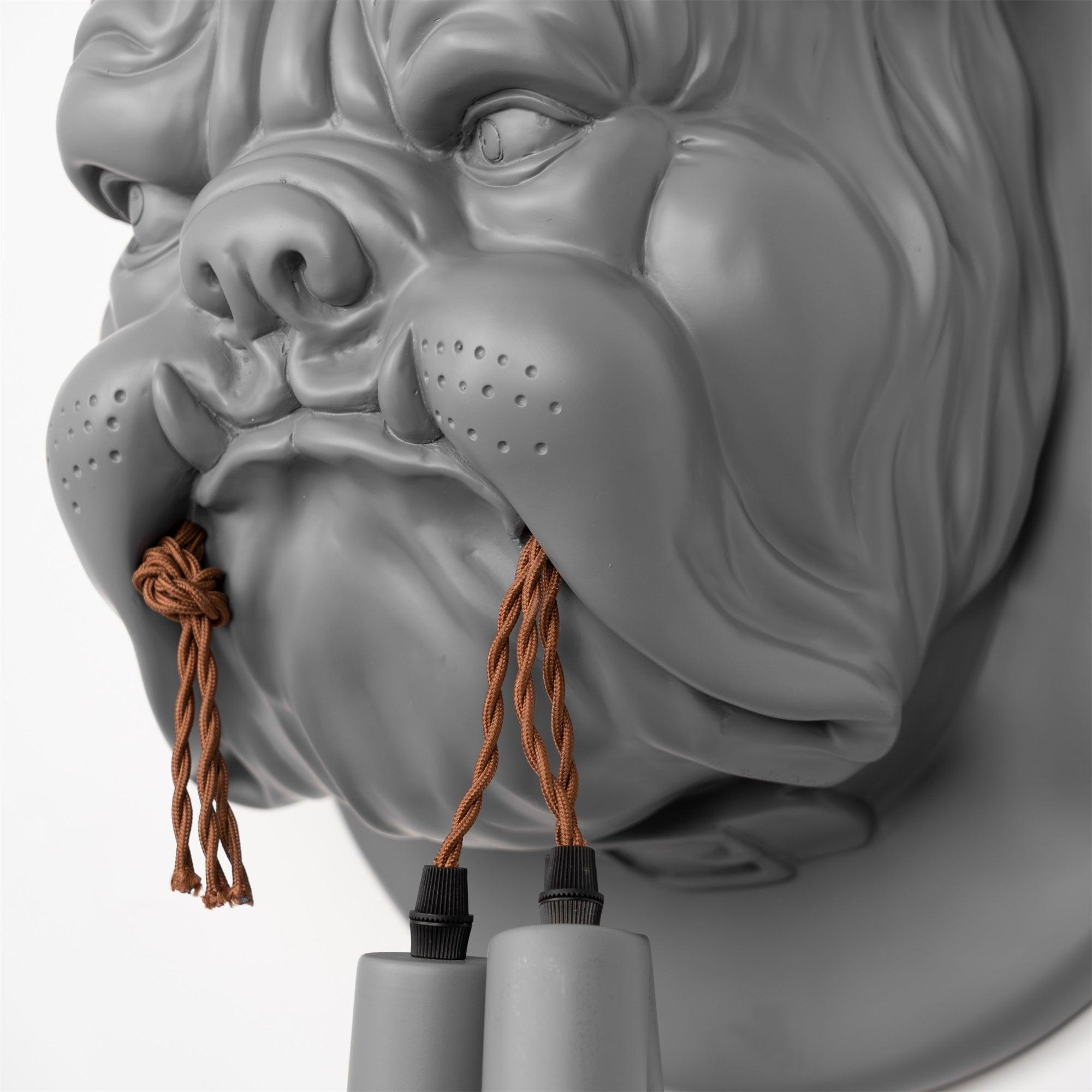 Lustra Wall Lamp Bulldog Sculpture Whimsical - Letslighting