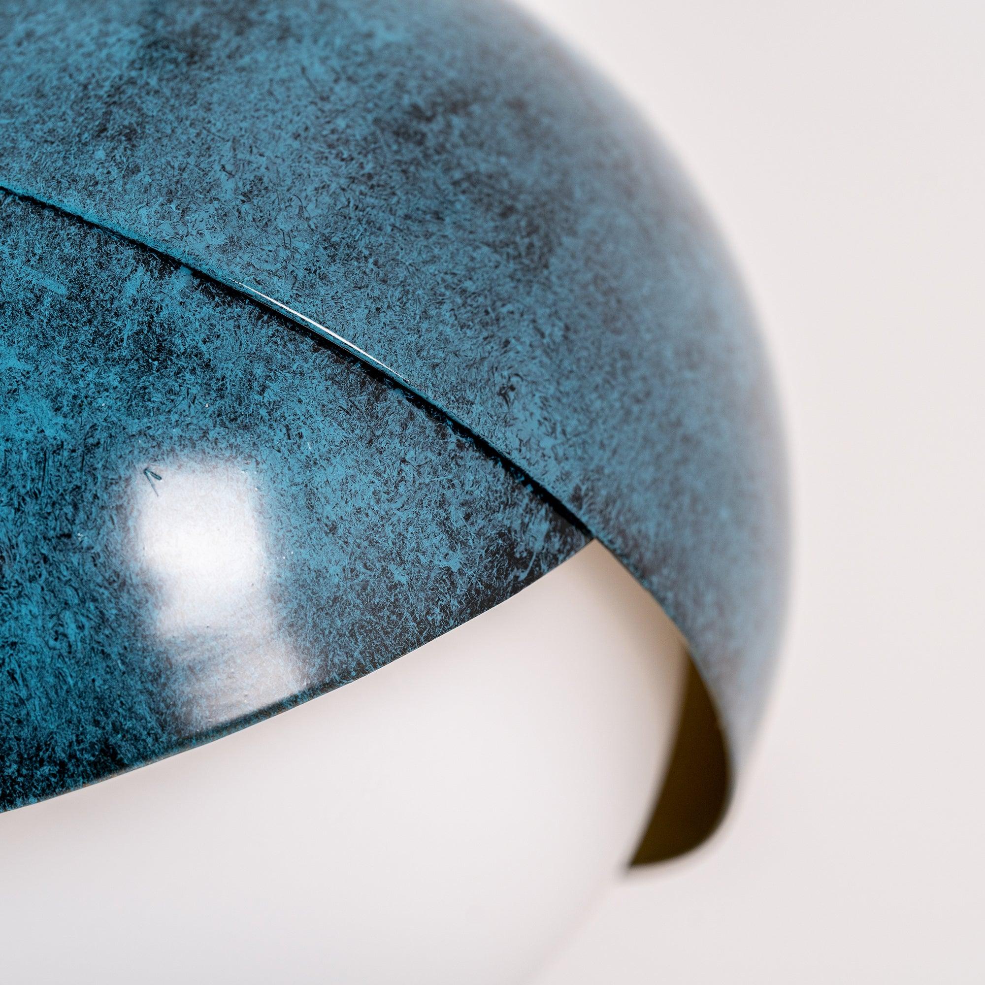 Solara Pendant Lamp Brass Nested Opal Globe Modern - Letslighting