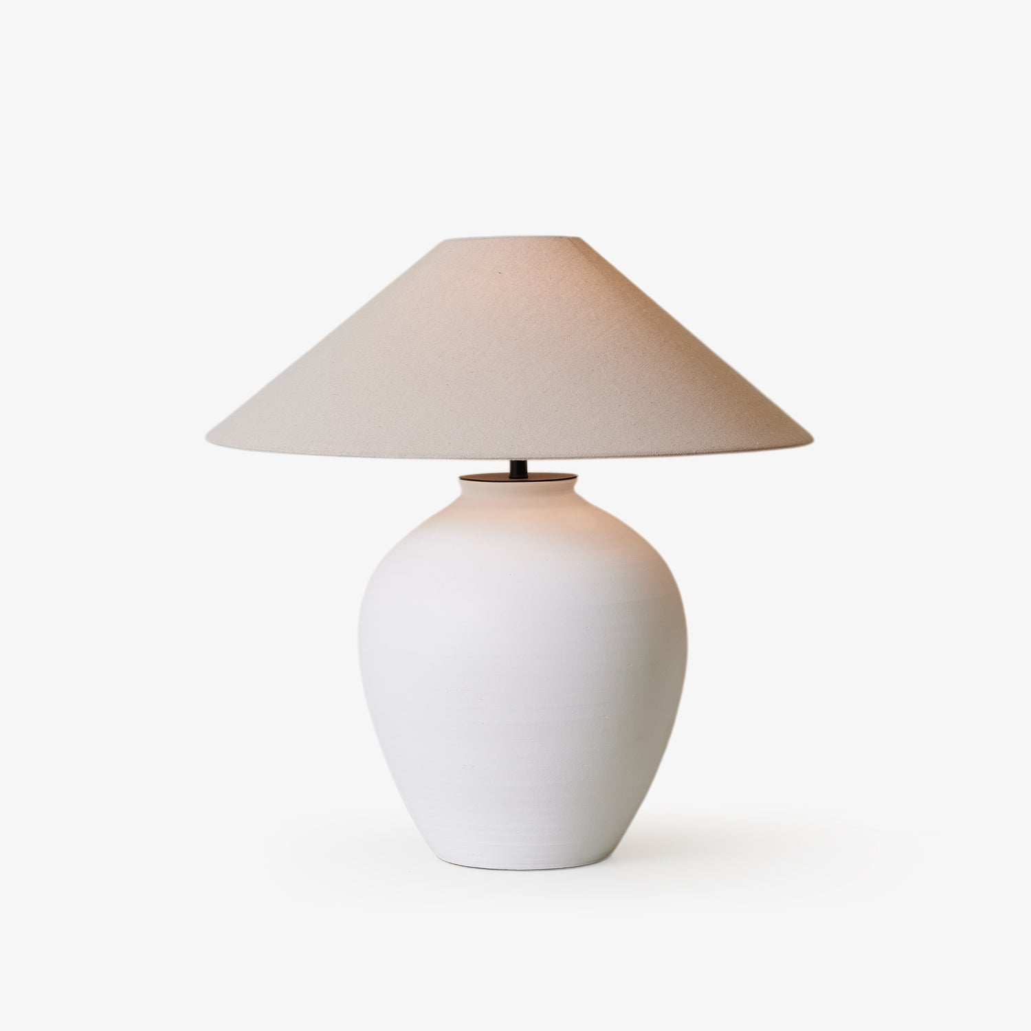 Natalie Minimalist Ceramics Table Lamp - Letslighting