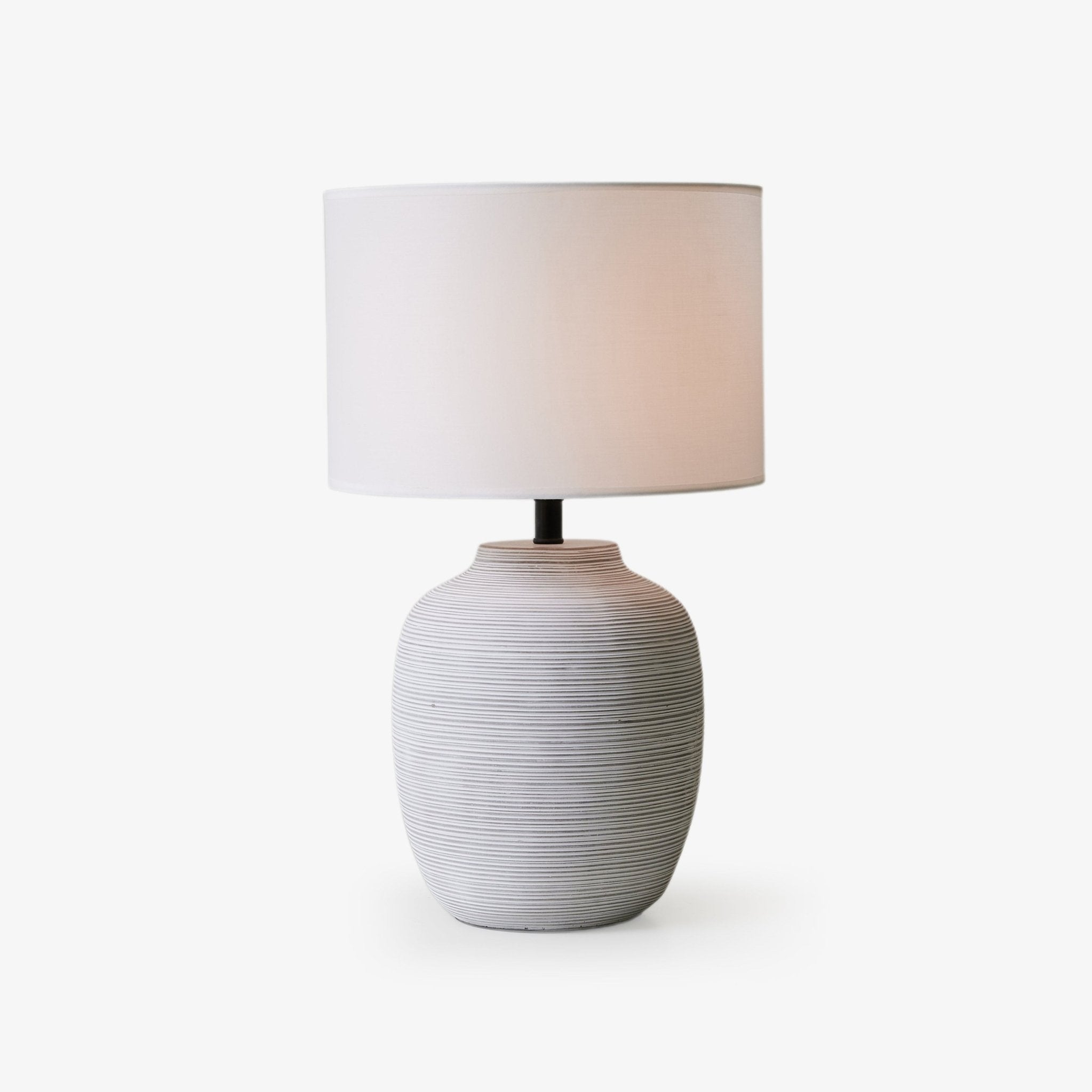 Edward Minimalist Ceramics Table Lamp - Letslighting