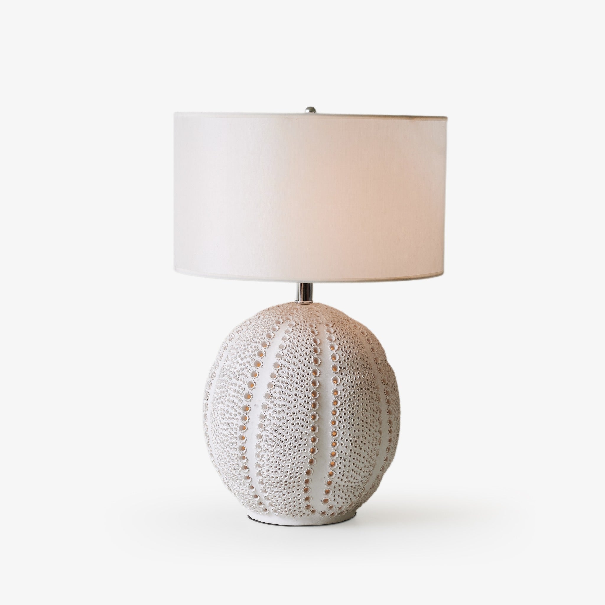 Polara Ceramic Fabric Table Lamp - Letslighting