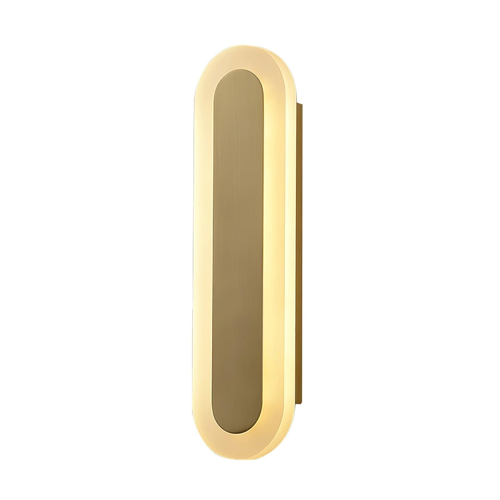 Daba Modern Minimalist Brass Wall Lamp - Letslighting
