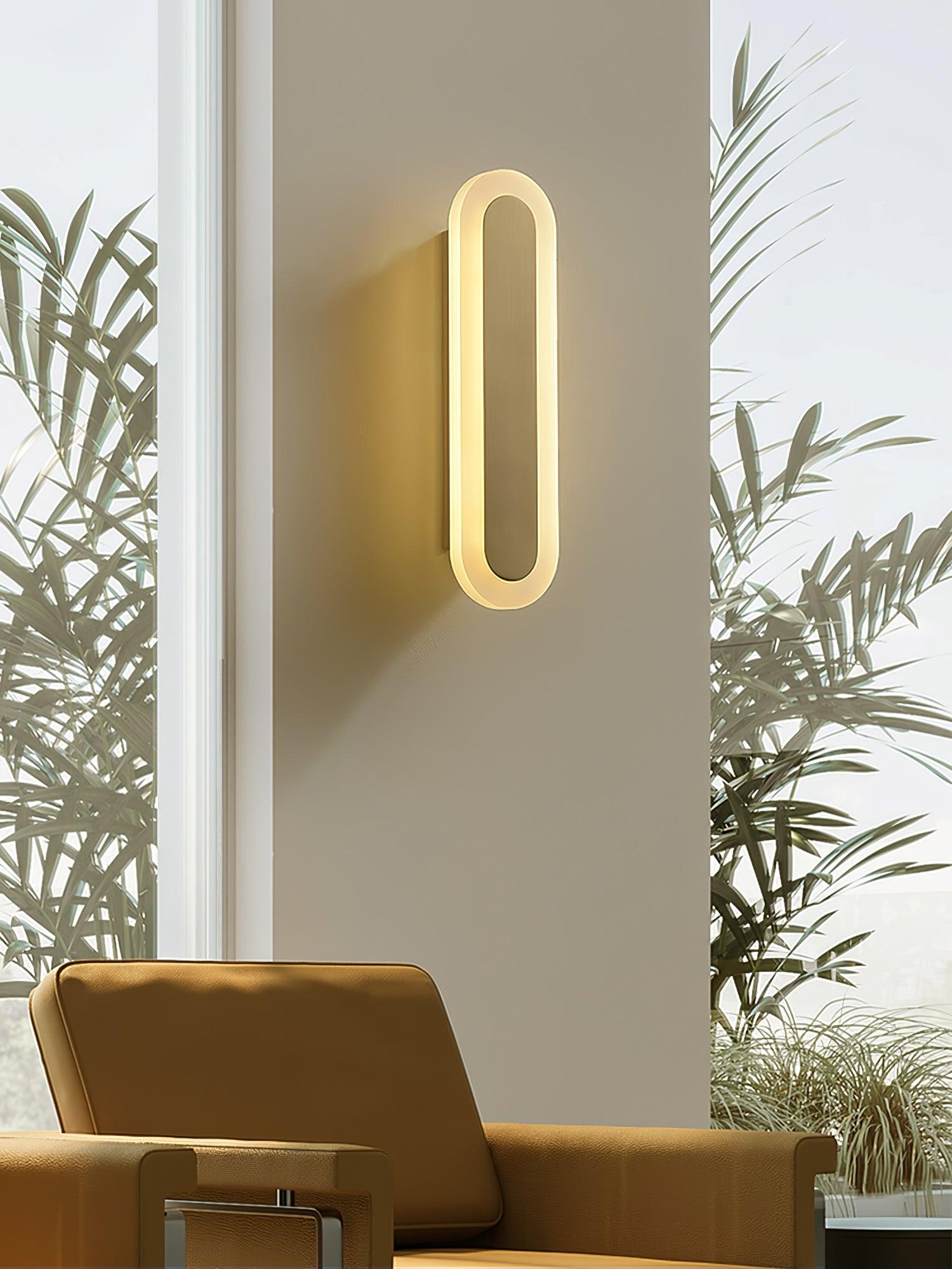 Daba Modern Minimalist Brass Wall Lamp - Letslighting