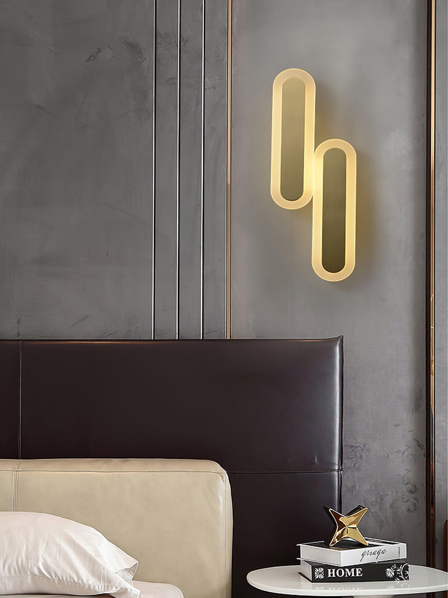 Daba Modern Minimalist Brass Wall Lamp - Letslighting