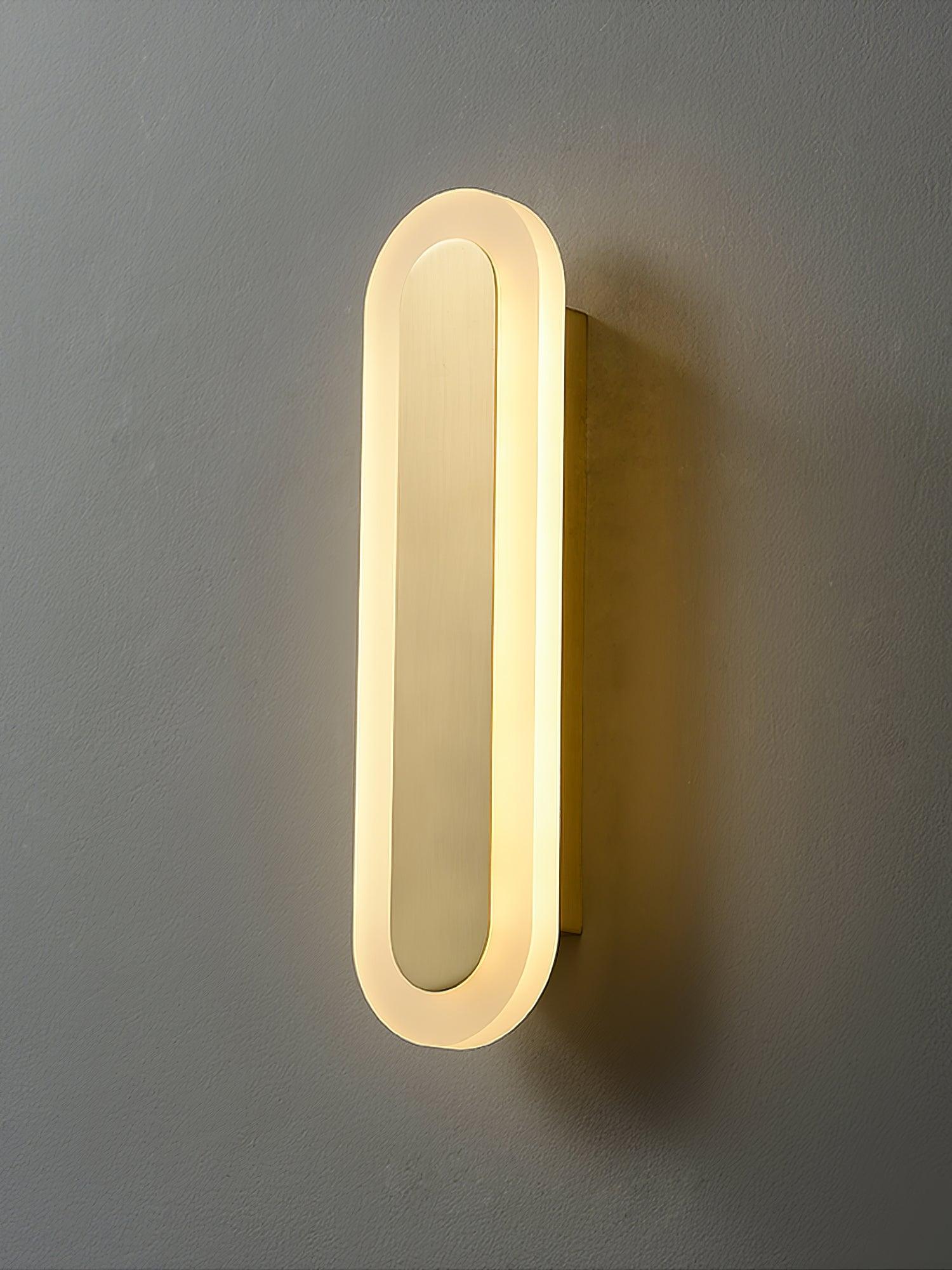 Daba Modern Minimalist Brass Wall Lamp - Letslighting