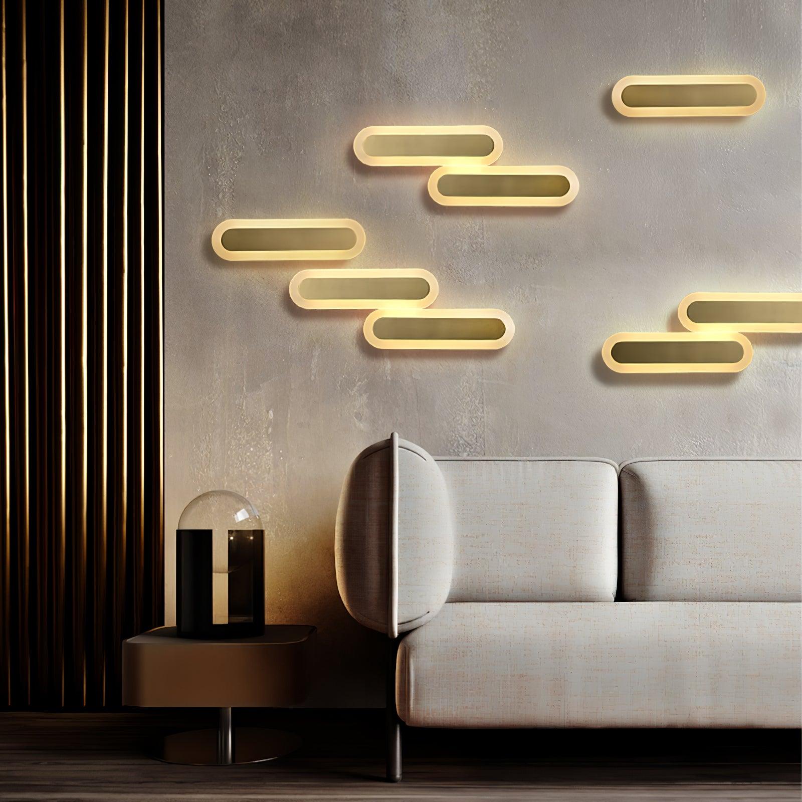 Daba Modern Minimalist Brass Wall Lamp - Letslighting