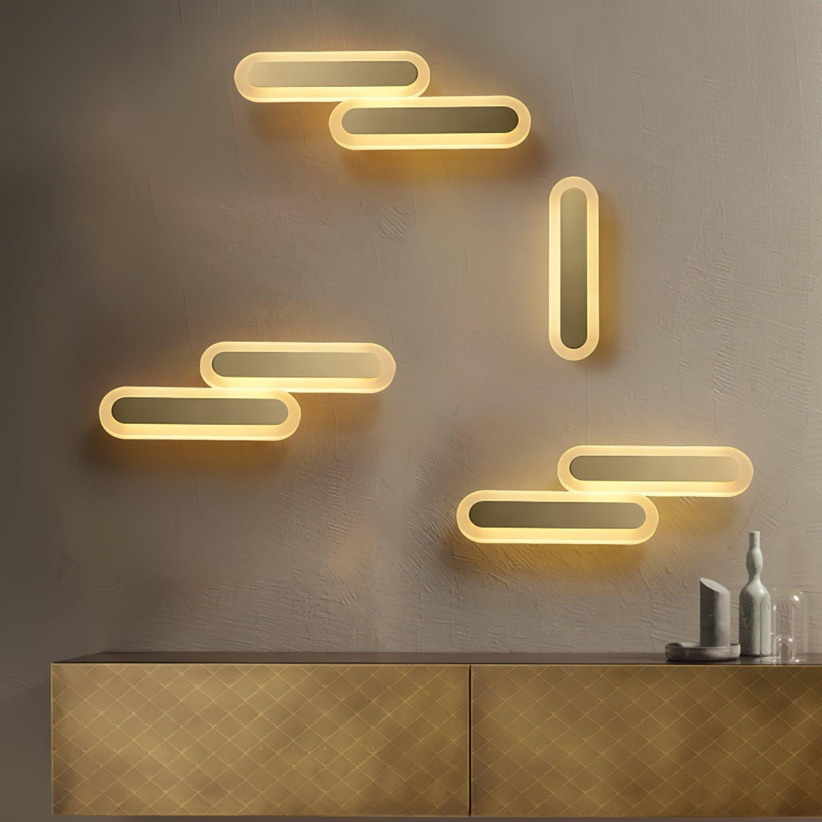 Daba Modern Minimalist Brass Wall Lamp - Letslighting