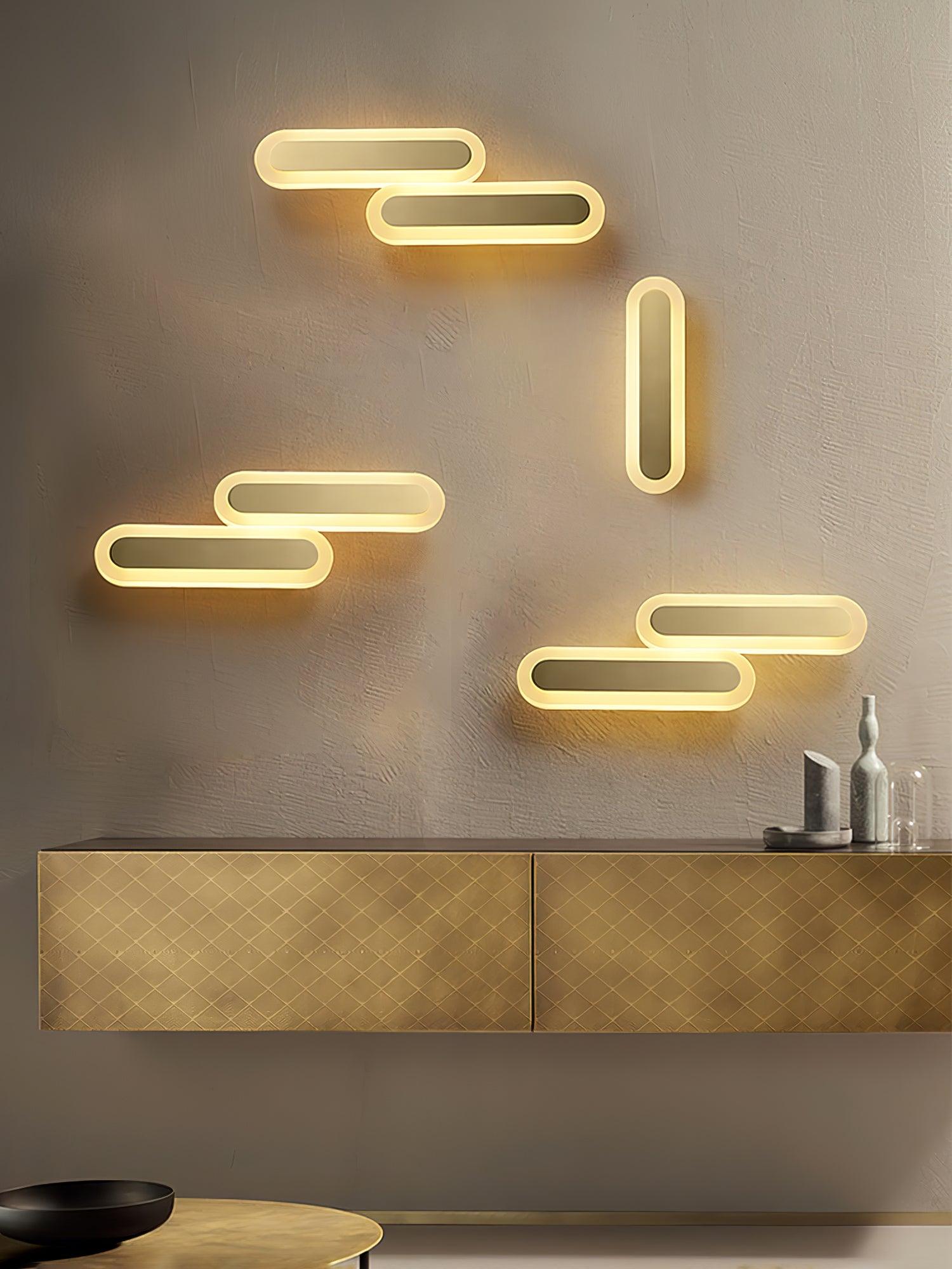 Daba Modern Minimalist Brass Wall Lamp - Letslighting