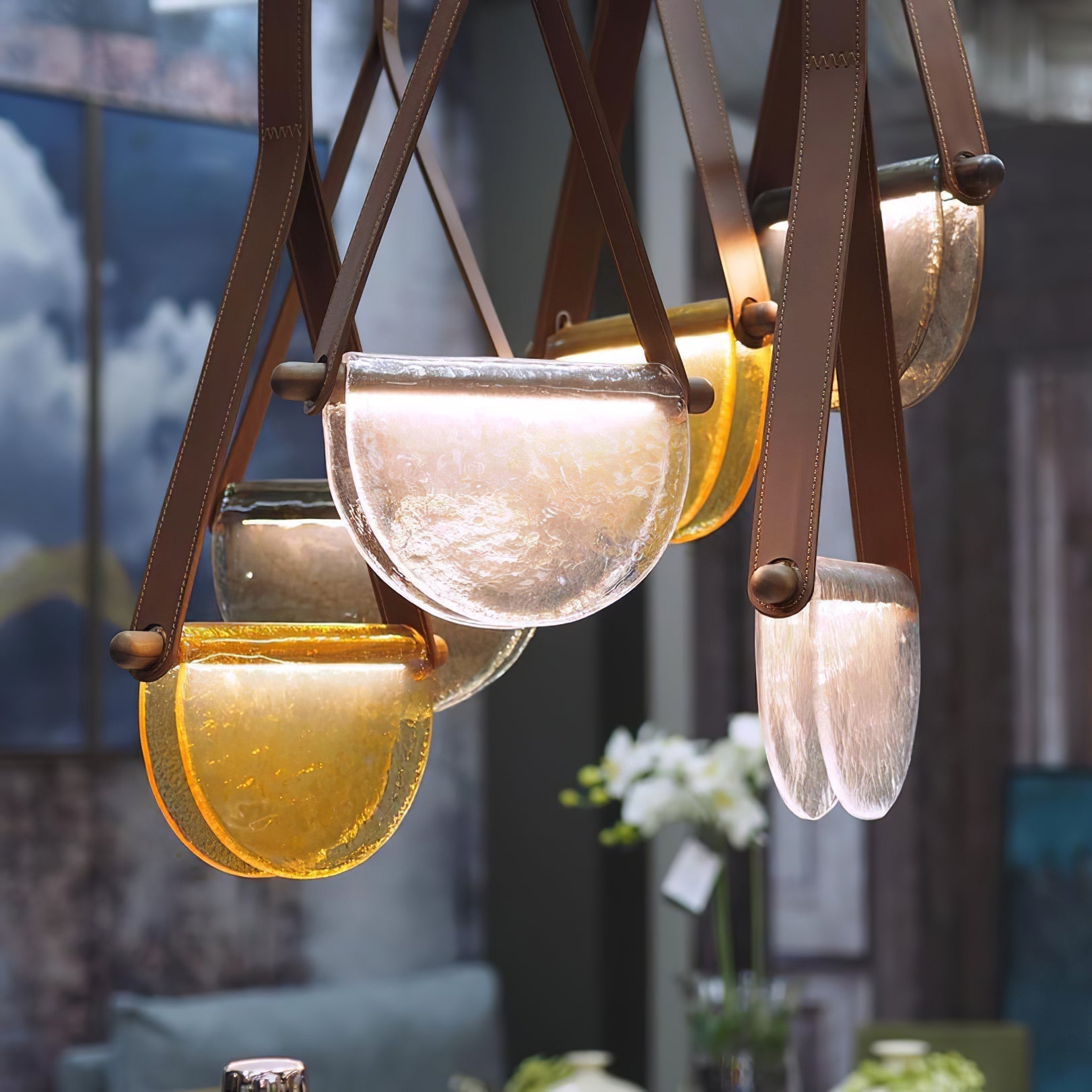 Knack Art Modern Minimalist Glass Pendant Lamp - Letslighting