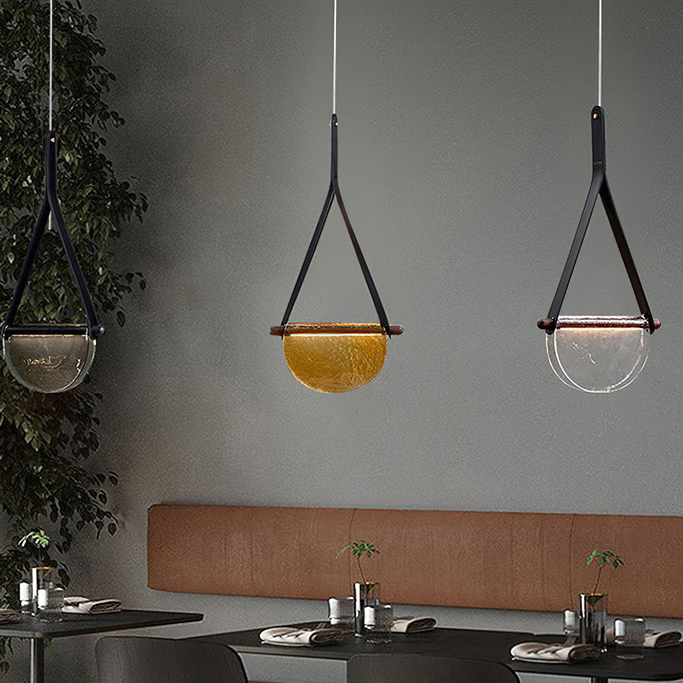 Knack Art Modern Minimalist Glass Pendant Lamp - Letslighting