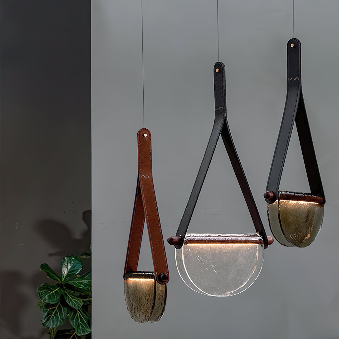Knack Art Modern Minimalist Glass Pendant Lamp - Letslighting