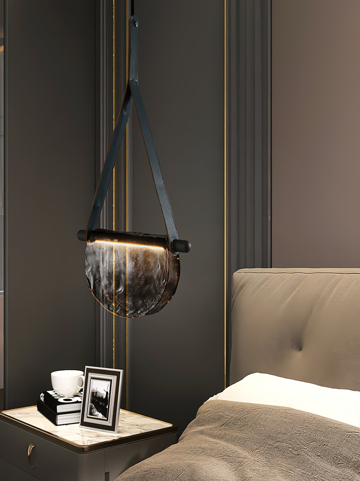Knack Art Modern Minimalist Glass Pendant Lamp - Letslighting