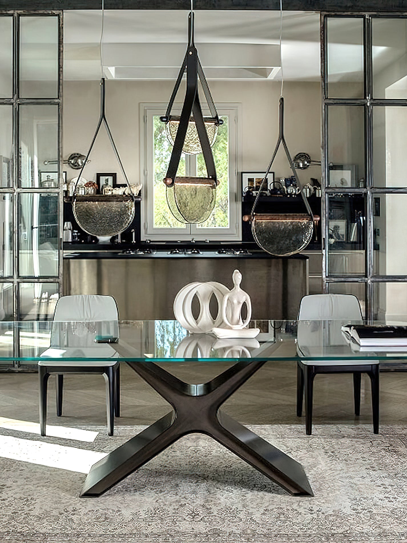 Knack Art Modern Minimalist Glass Pendant Lamp - Letslighting