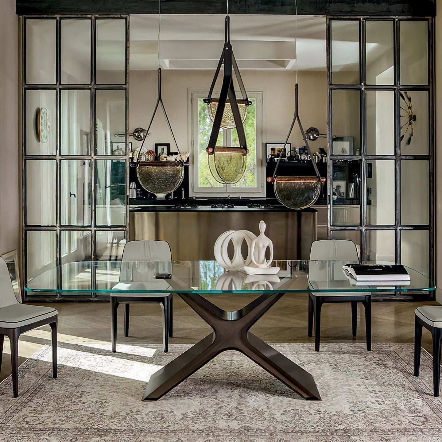 Knack Art Modern Minimalist Glass Pendant Lamp - Letslighting