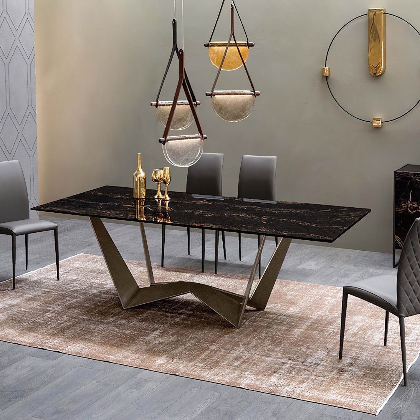 Knack Art Modern Minimalist Glass Pendant Lamp - Letslighting