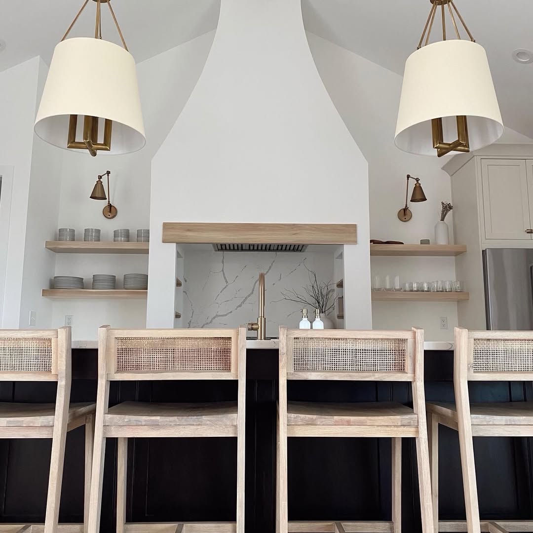 Loom Vintage Industrial Brass Fabric Pendant Lamp - Letslighting