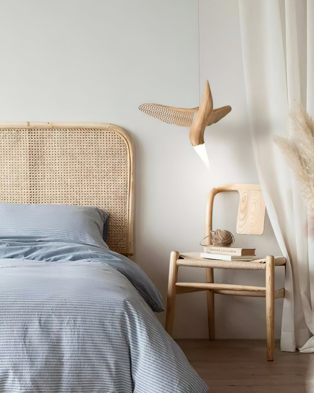 Elsilor Avian-Inspired Wood Pendant Light - Letslighting
