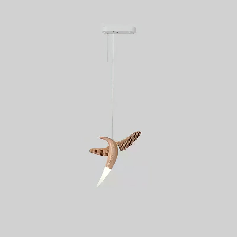 Elsilor Avian-Inspired Wood Pendant Light - Letslighting