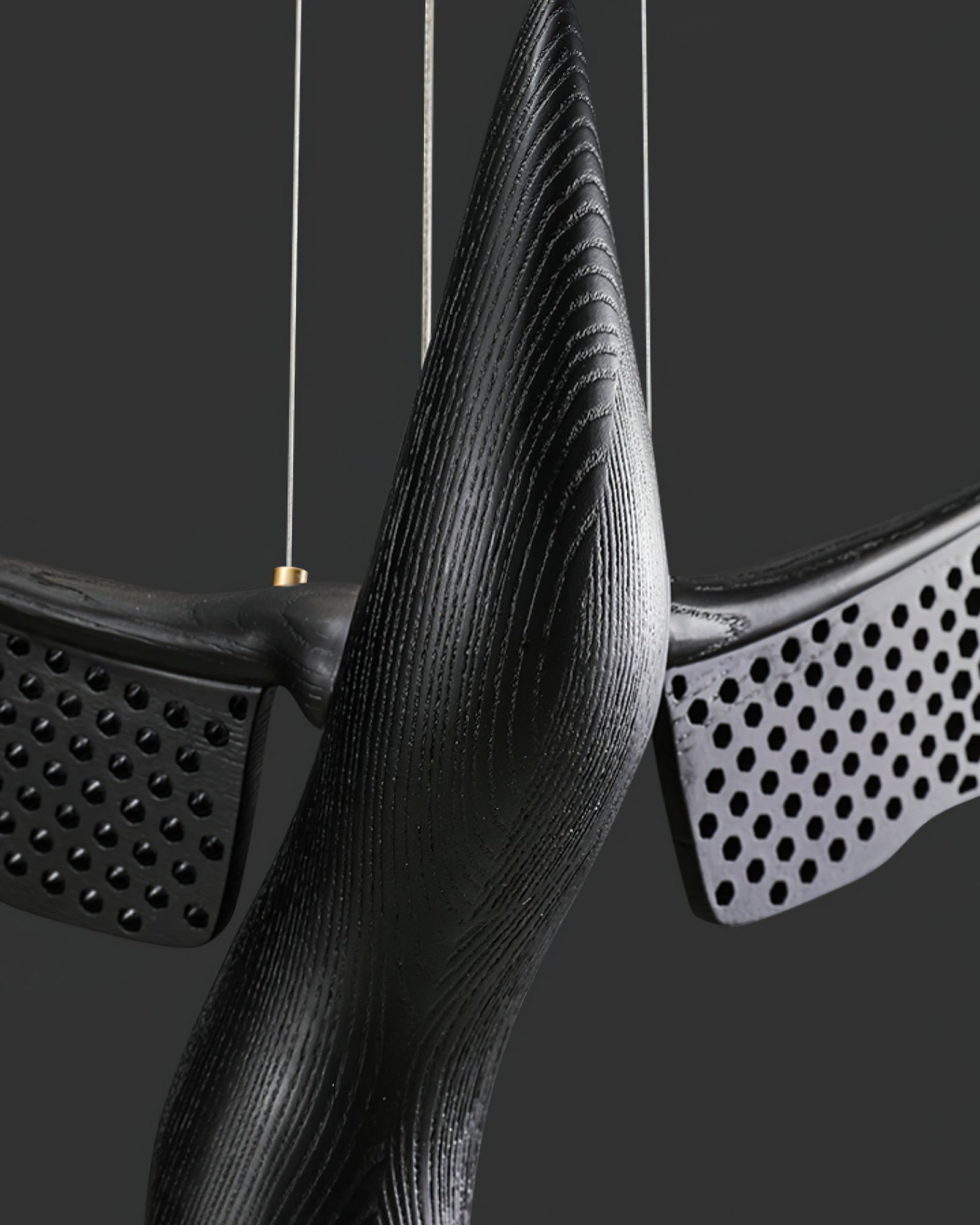 Elsilor Avian-Inspired Wood Pendant Light - Letslighting