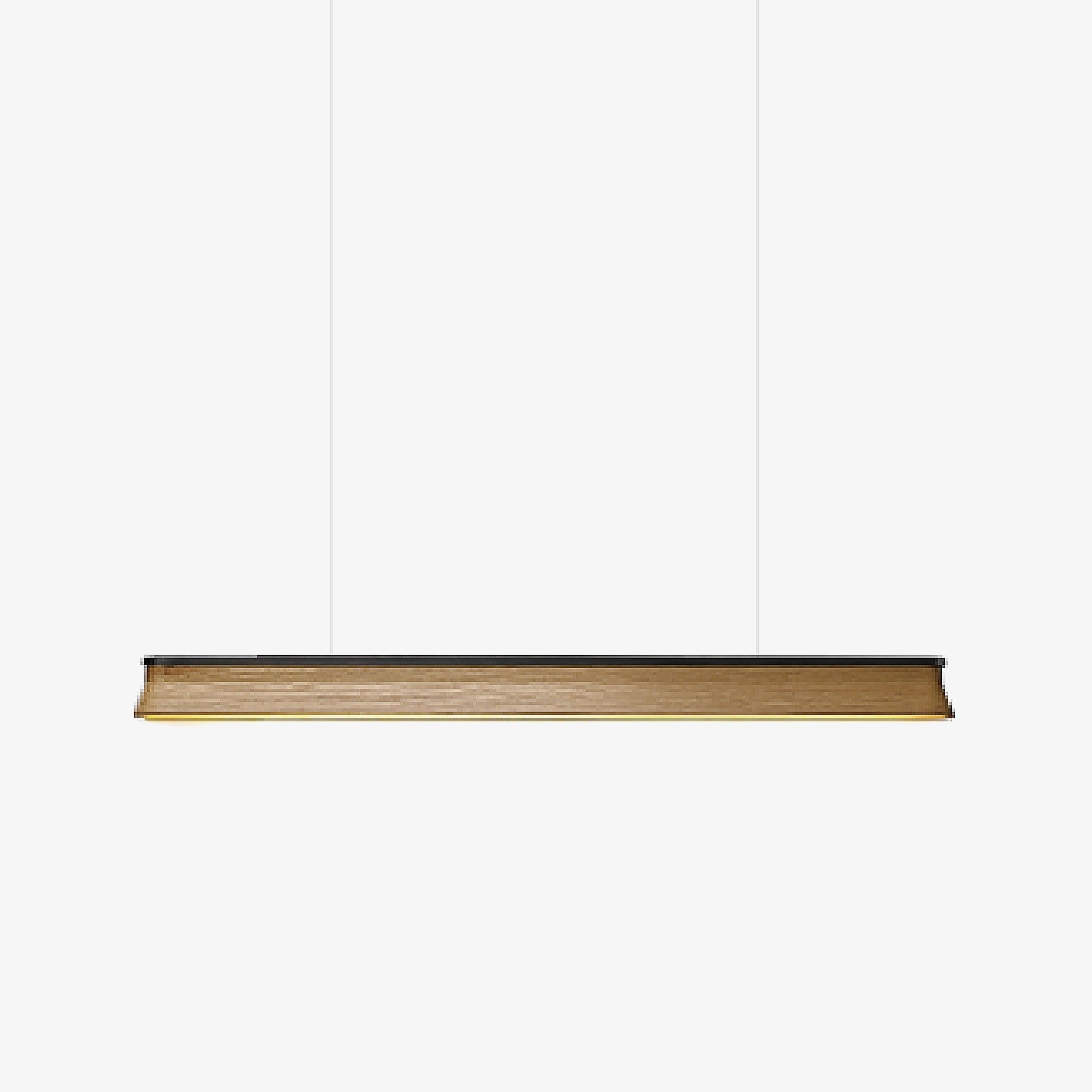 Lustra Pendant Lamp Wooden Beam Minimalist - Letslighting