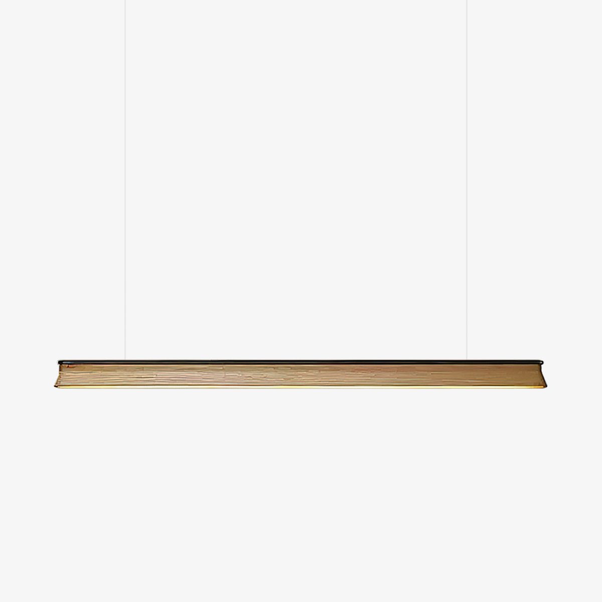 Lustra Pendant Lamp Wooden Beam Minimalist - Letslighting