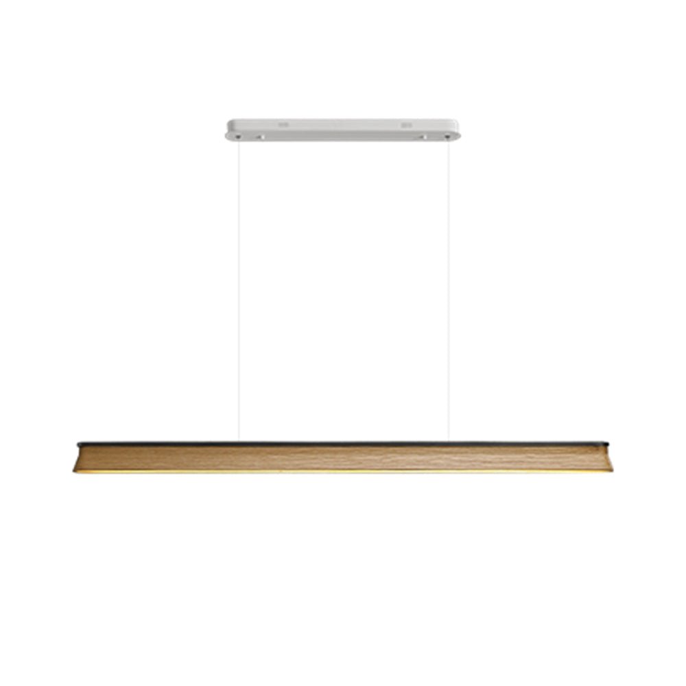 Lustra Pendant Lamp Wooden Beam Minimalist - Letslighting