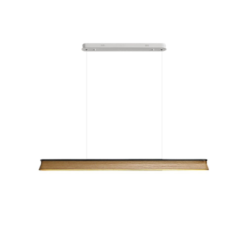 Lustra Pendant Lamp Wooden Beam Minimalist - Letslighting