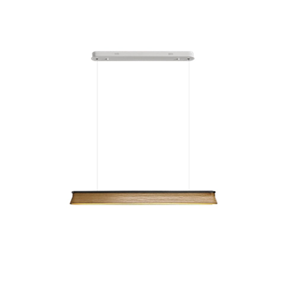 Lustra Pendant Lamp Wooden Beam Minimalist - Letslighting