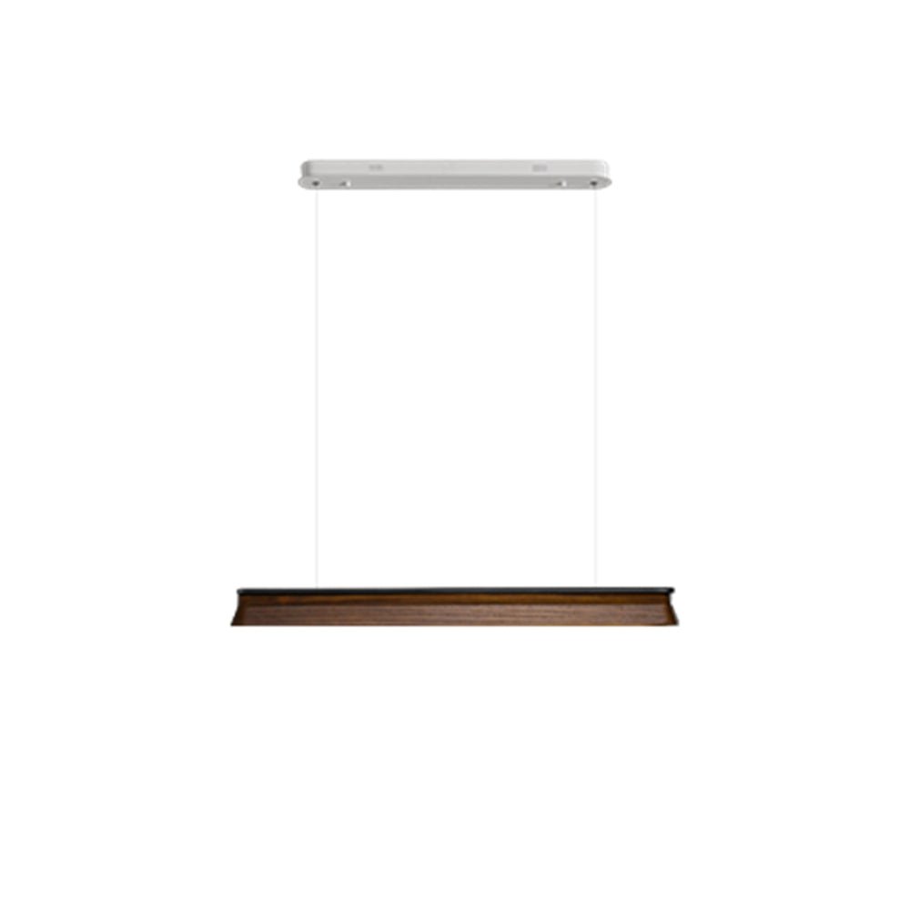 Lustra Pendant Lamp Wooden Beam Minimalist - Letslighting