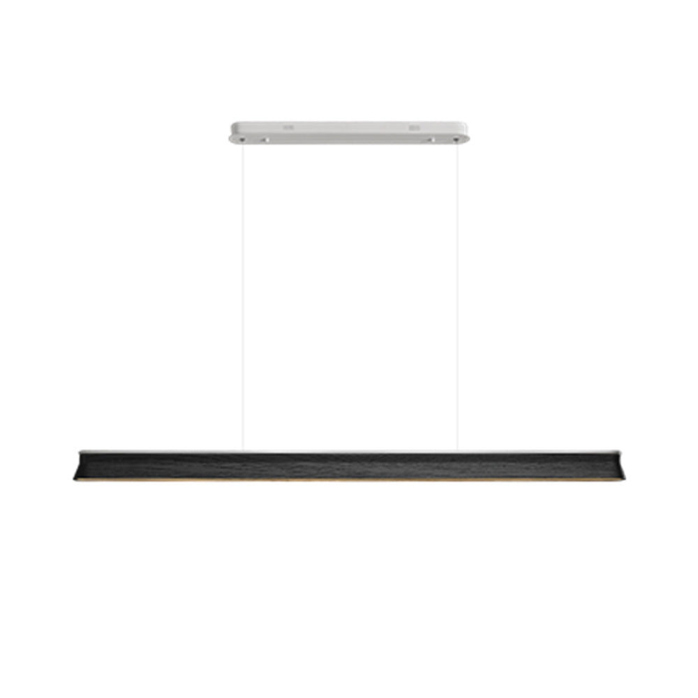 Lustra Pendant Lamp Wooden Beam Minimalist - Letslighting