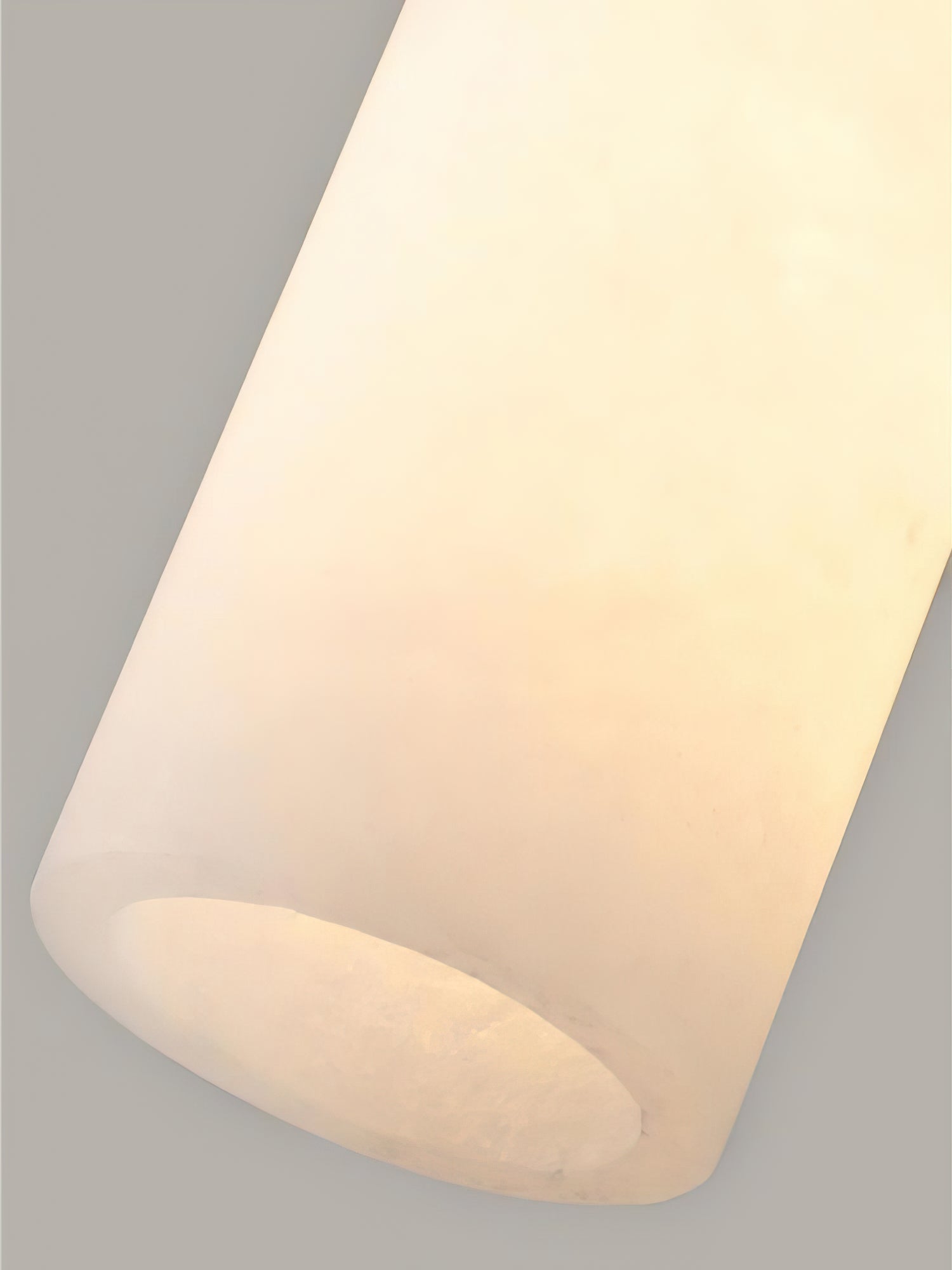 Quiver Modern Minimalist Brass Alabaster Pendant Light - Letslighting