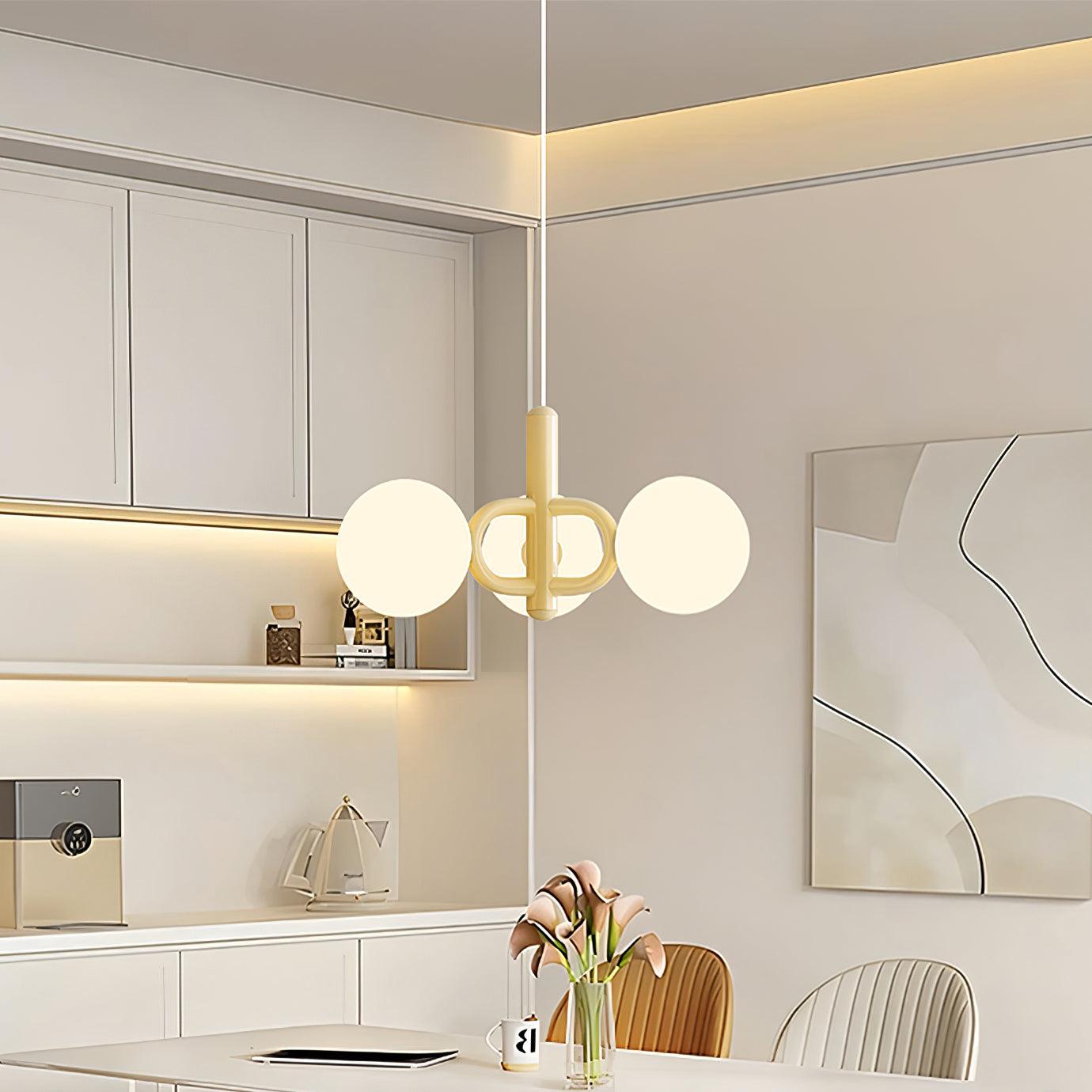 Astra Minimalist Pendant Light Glass - Letslighting