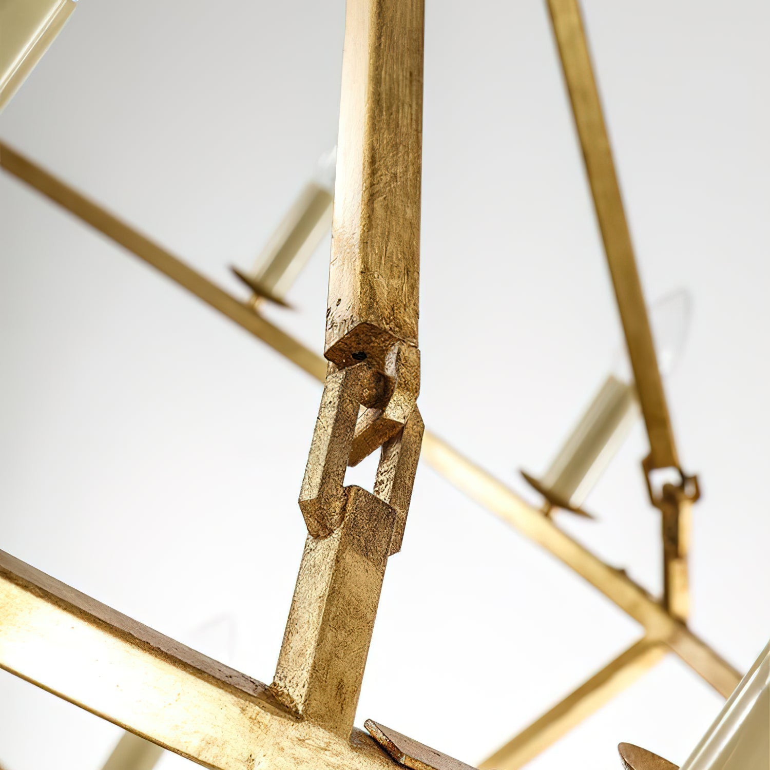 Spark Two-Tiered Ring Plastic Chandelier - Letslighting