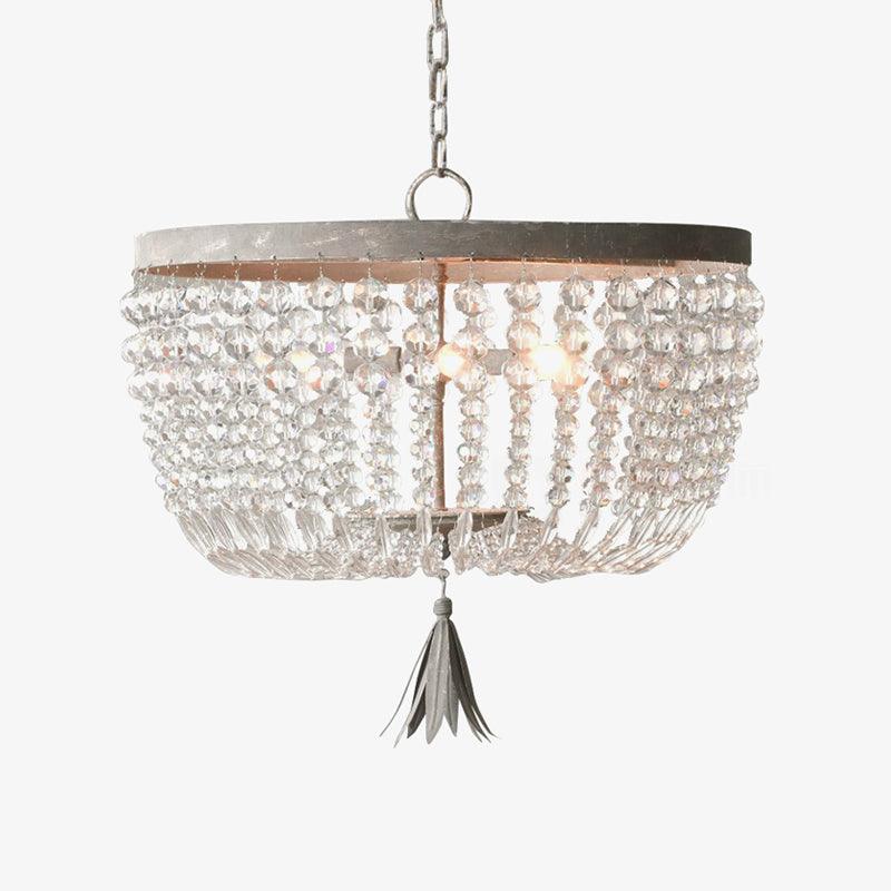 Dauphine Crystal Ceiling Light - Blowlighting