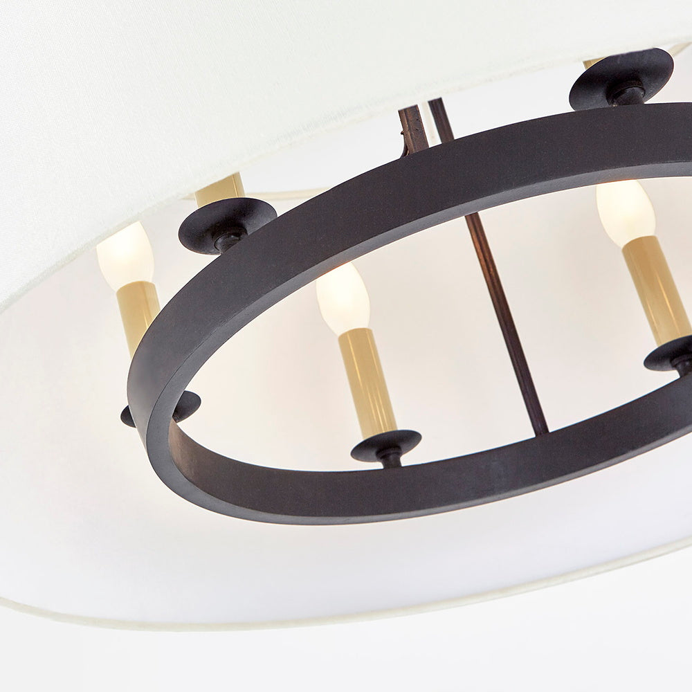 Wink Modern Minimalist Brass Fabric Pendant Lamp - Letslighting