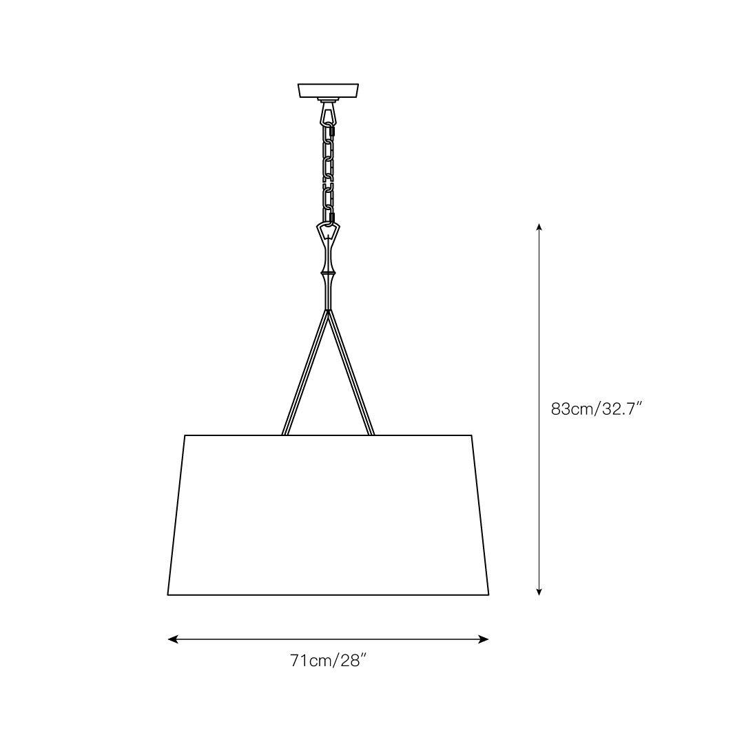 Wink Modern Minimalist Brass Fabric Pendant Lamp - Letslighting