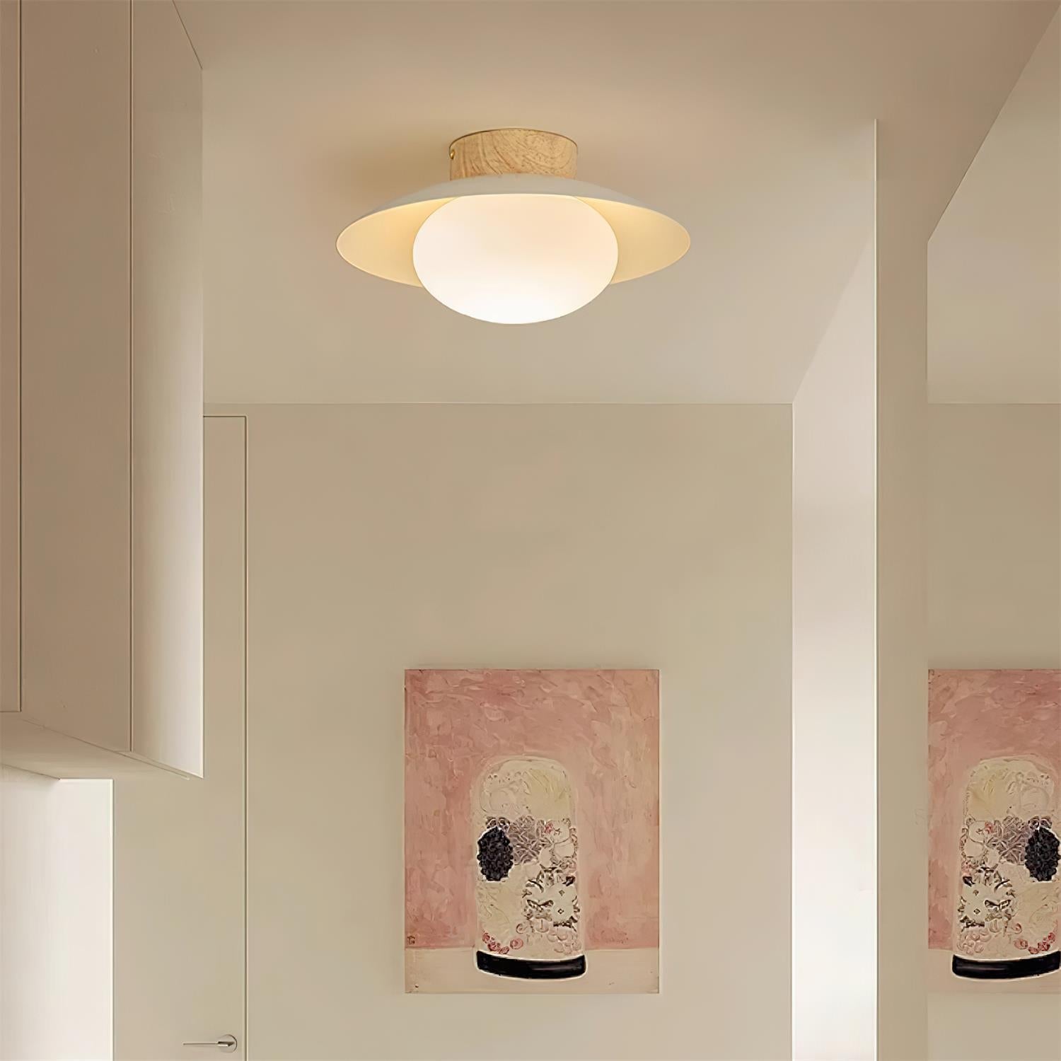 Verdora Green Flush Mount Ceiling Light - Letslighting