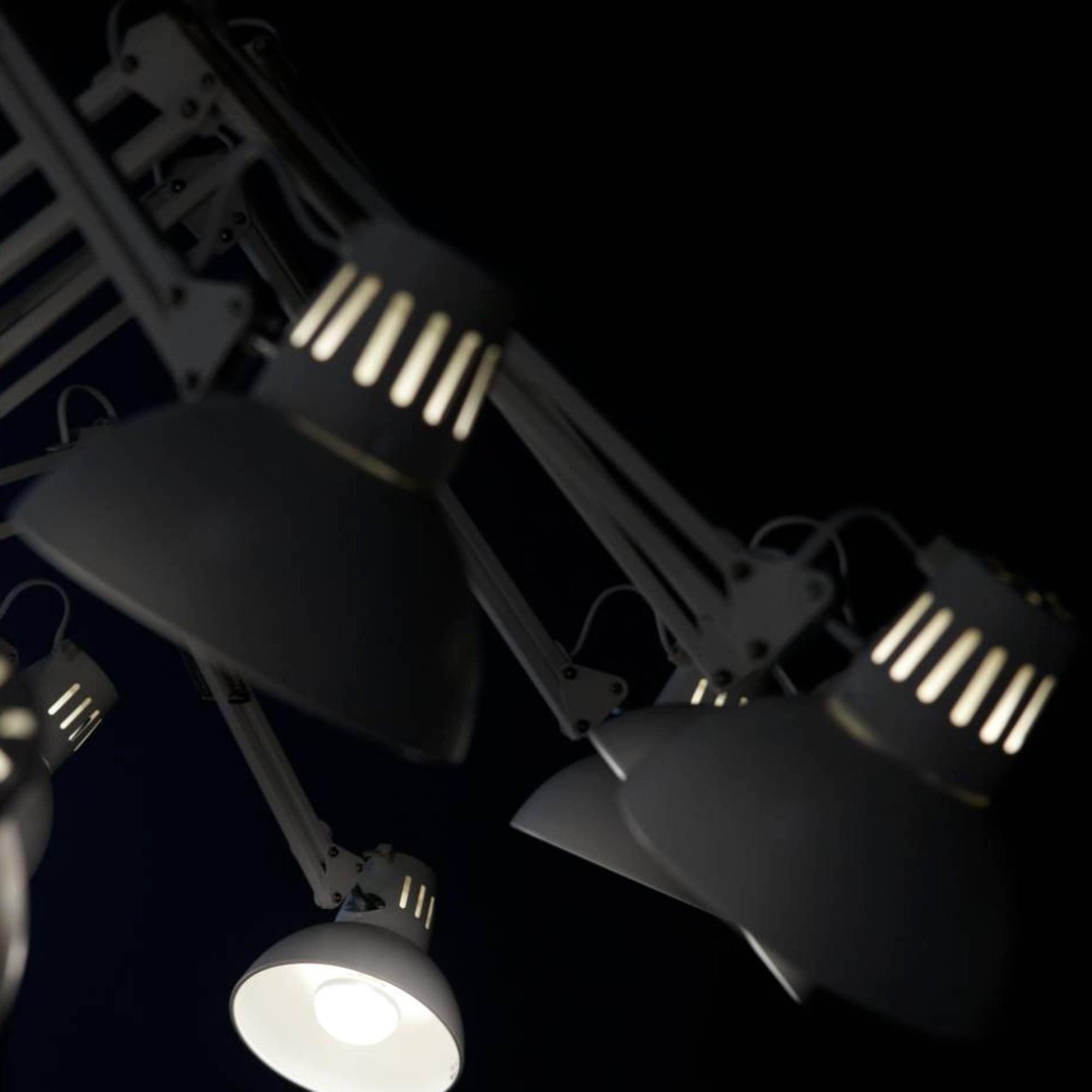 Lustra Chandelier Black Adjustable Multi Arm - Letslighting