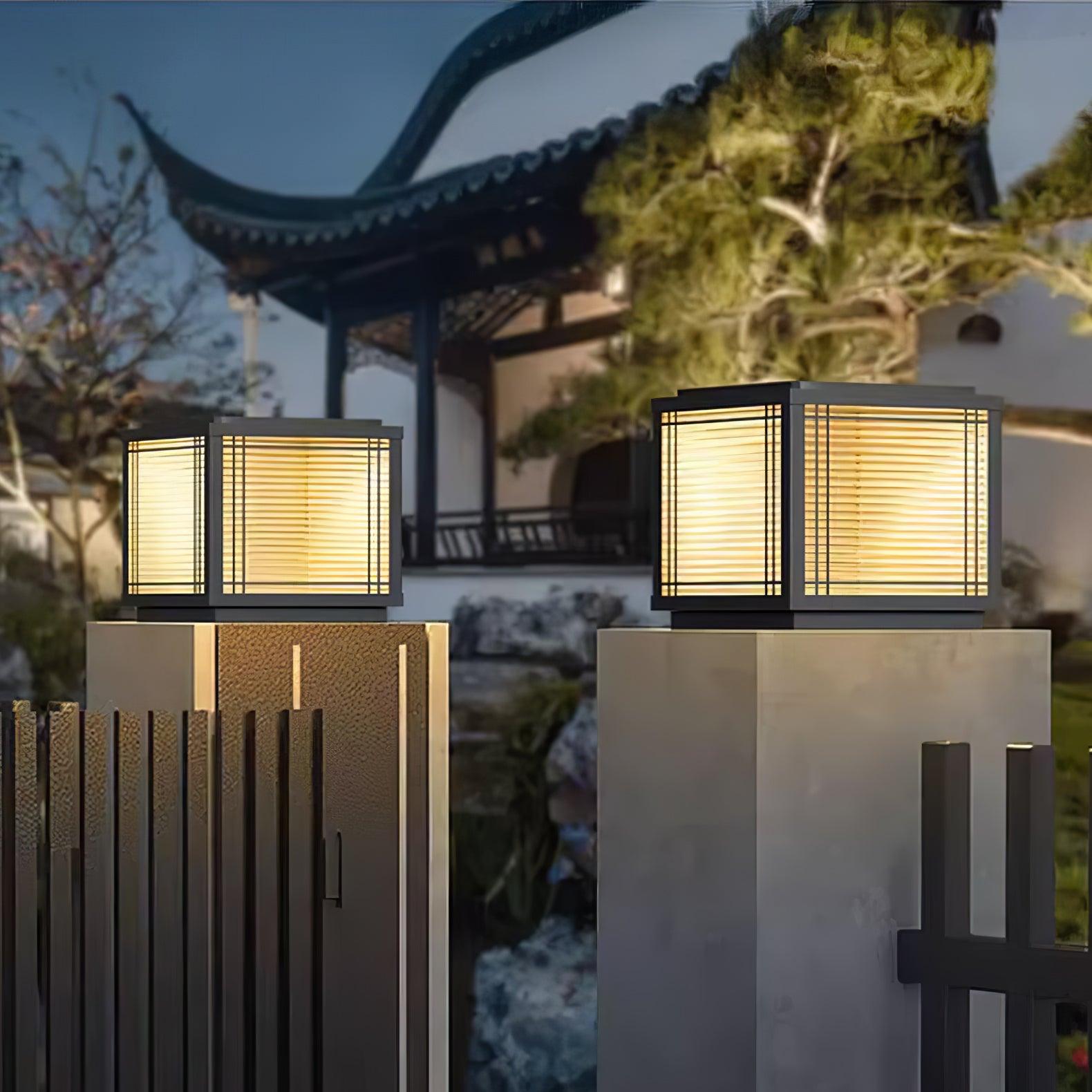 Fieran Steel Japanese-inspired Table Lamp - Letslighting