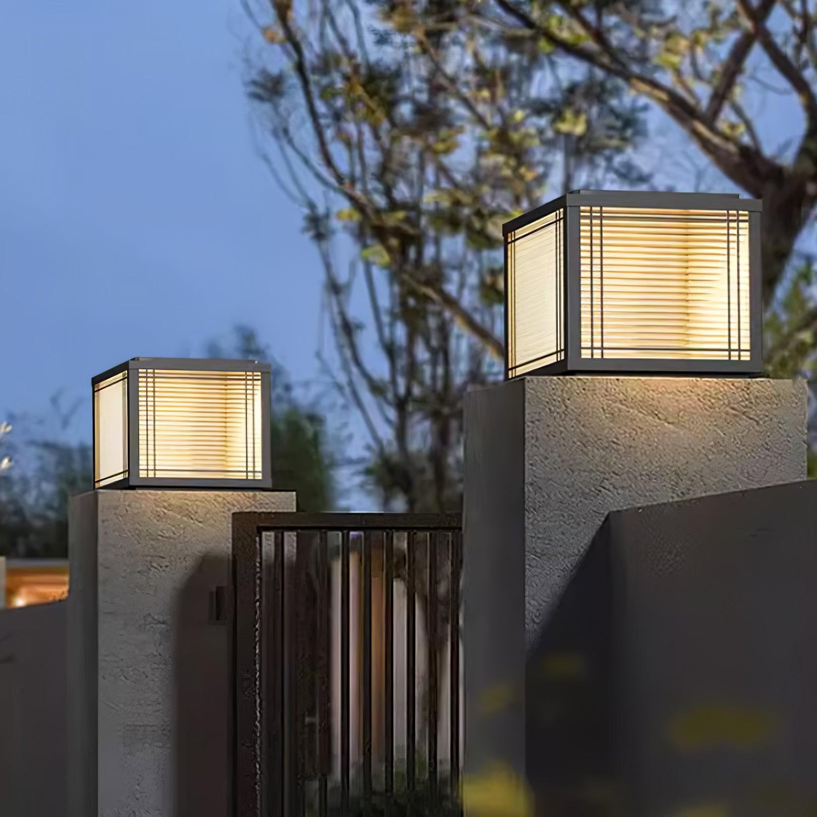 Fieran Steel Japanese-inspired Table Lamp - Letslighting